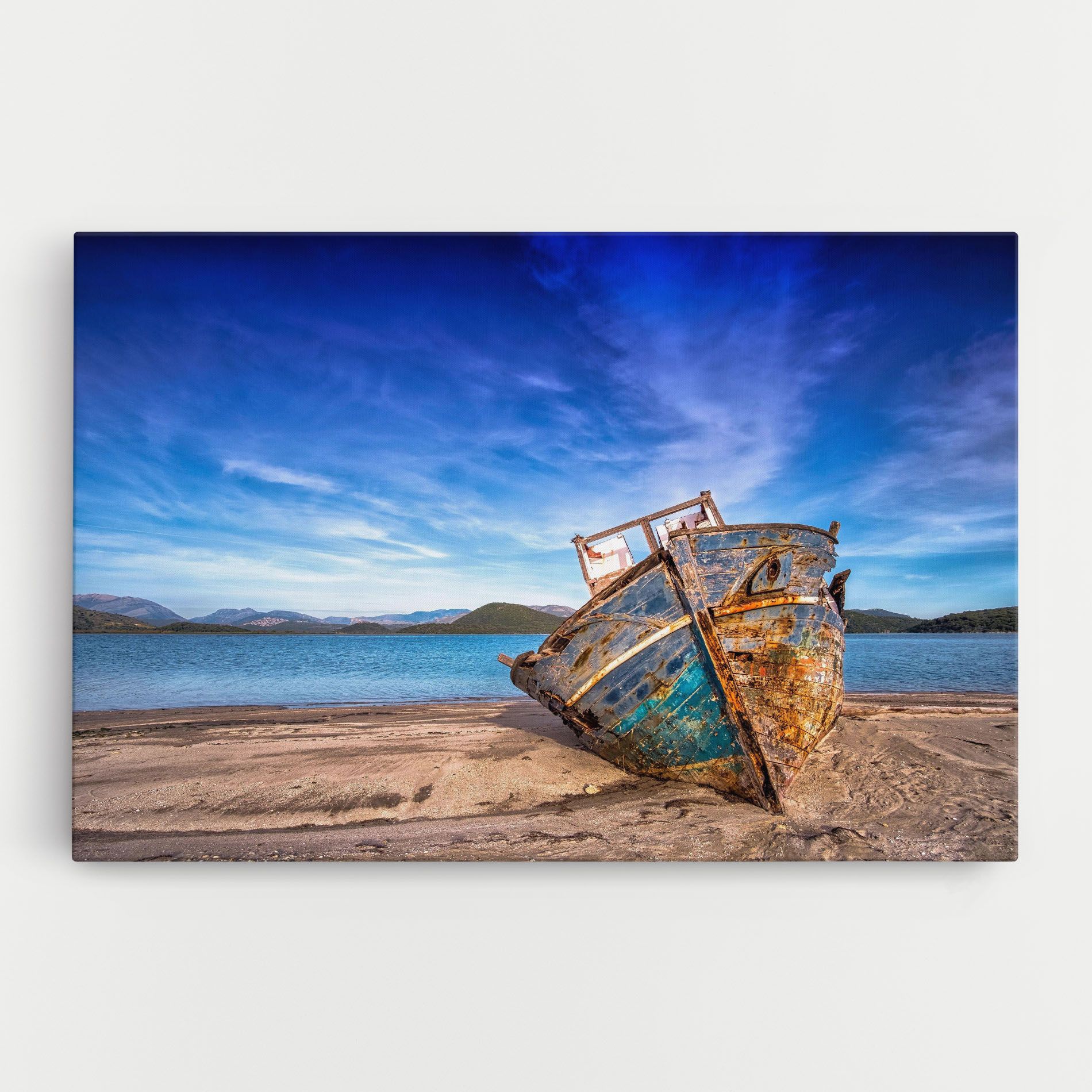 Boat Blue Sky mockup 0