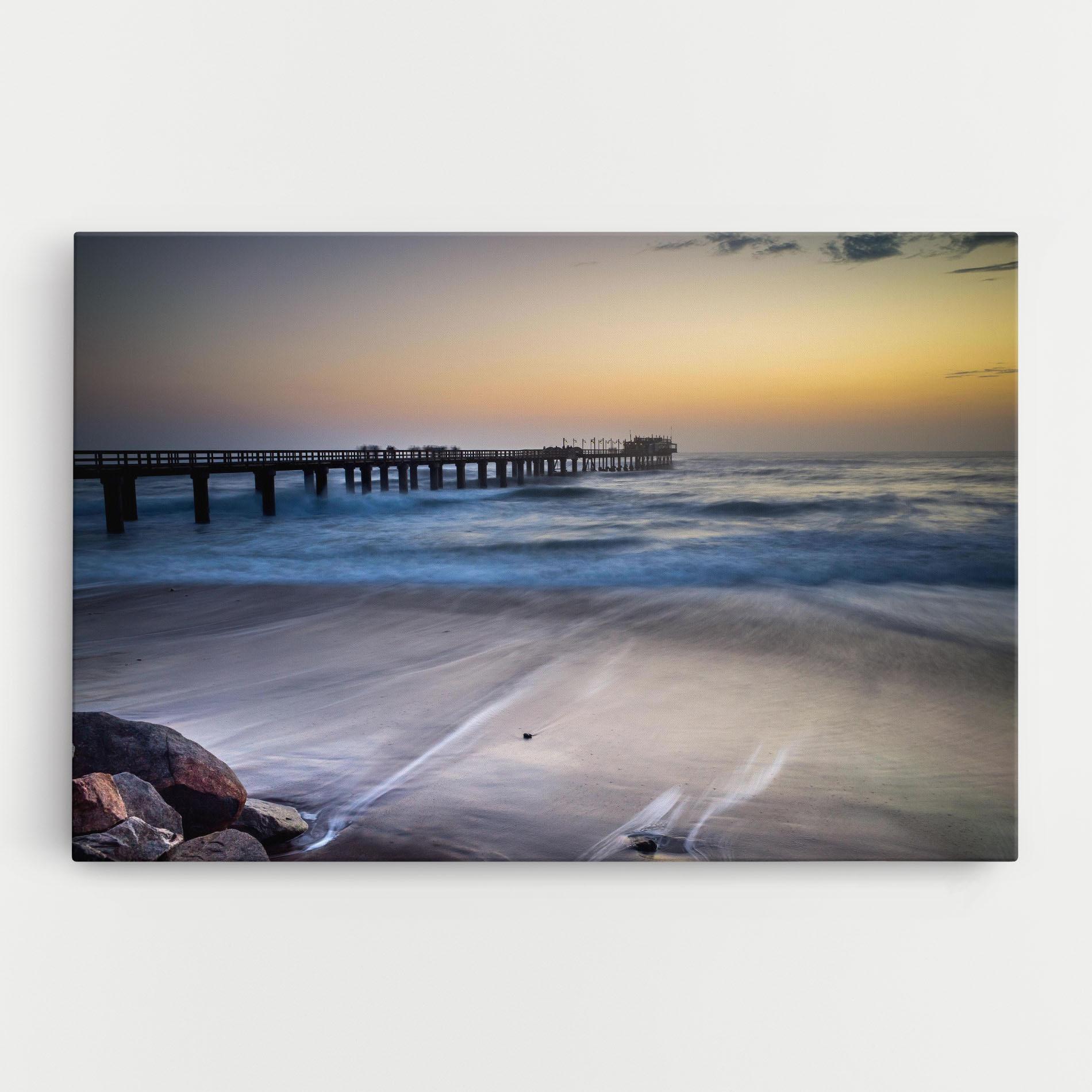 Tablou Canvas Empty Pretty Beach mockup 0