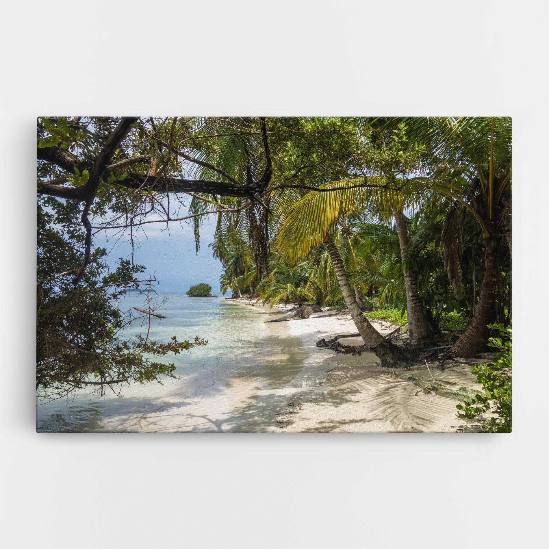 Tablou Canvas Island Beach mockup 0