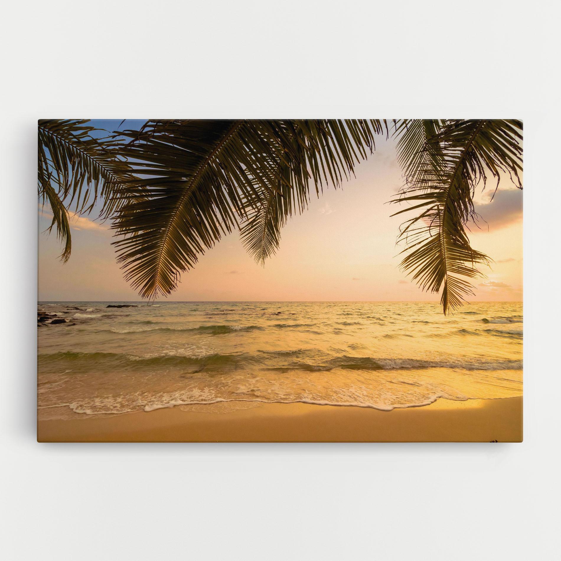 Tablou Canvas Paradise Island mockup 0