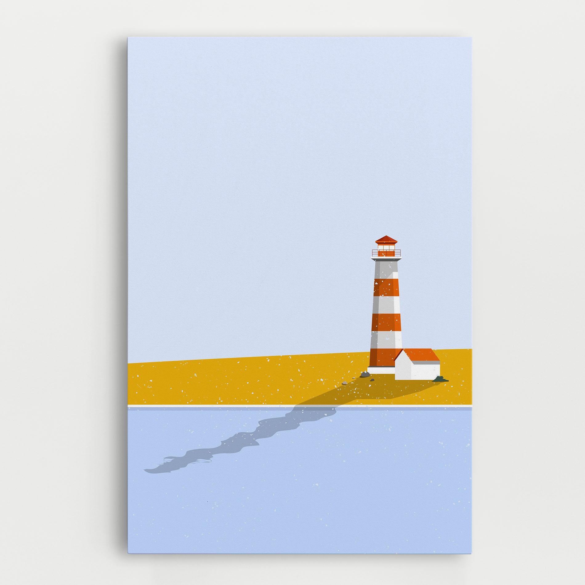 Tablou Canvas Beach Tower mockup 0