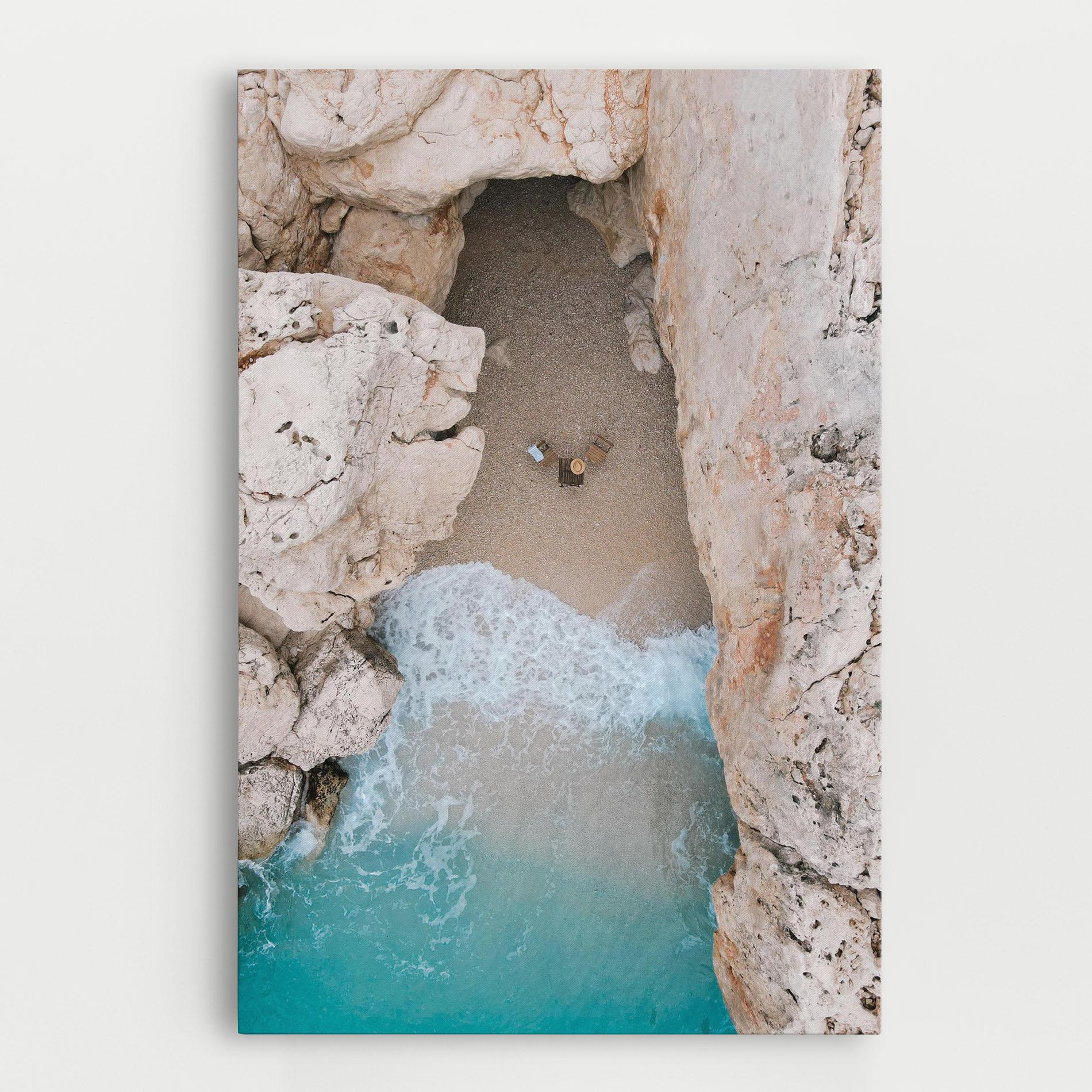 Tablou Canvas Private White Cave mockup 0