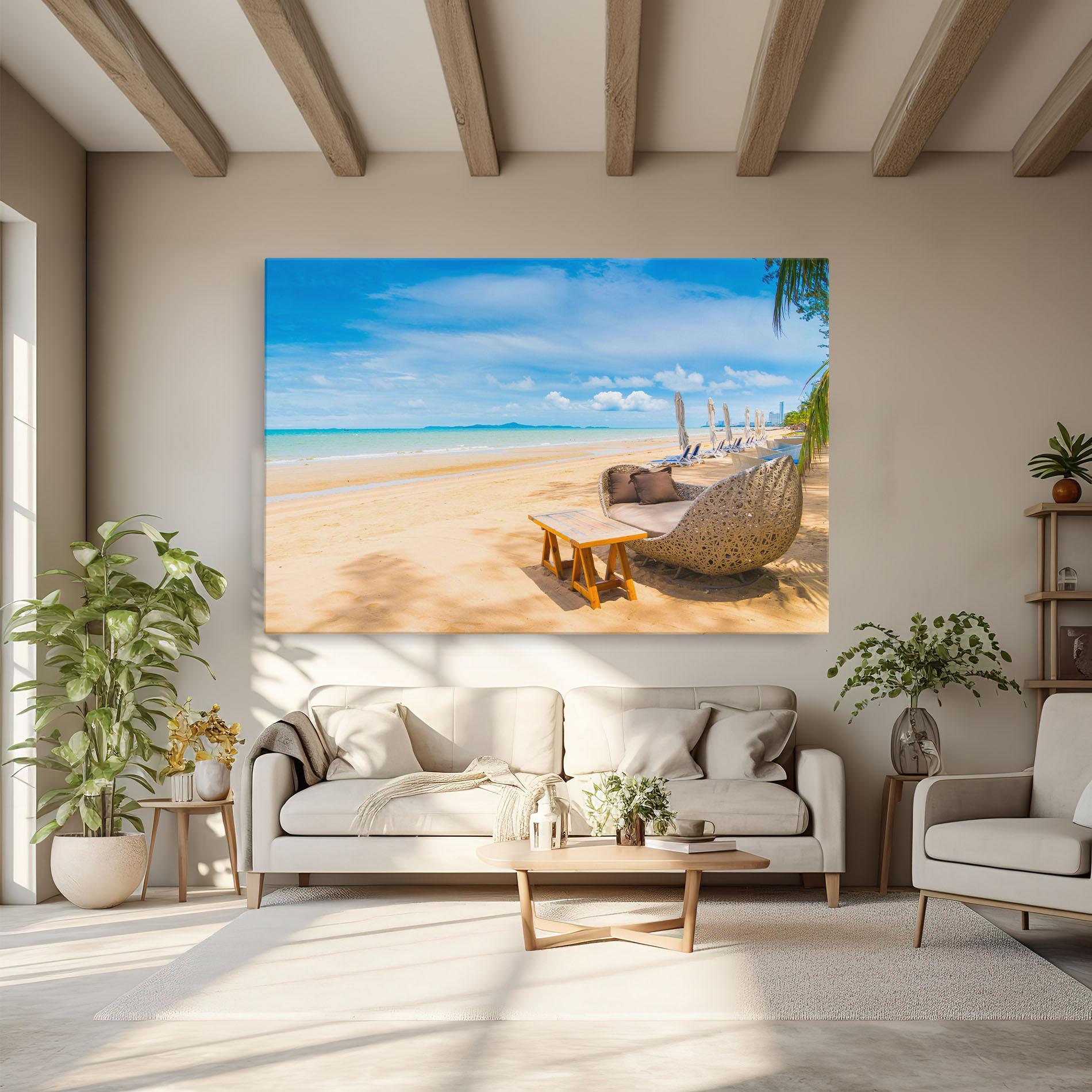 Tablou Canvas Dinning Blue Sky mockup 6