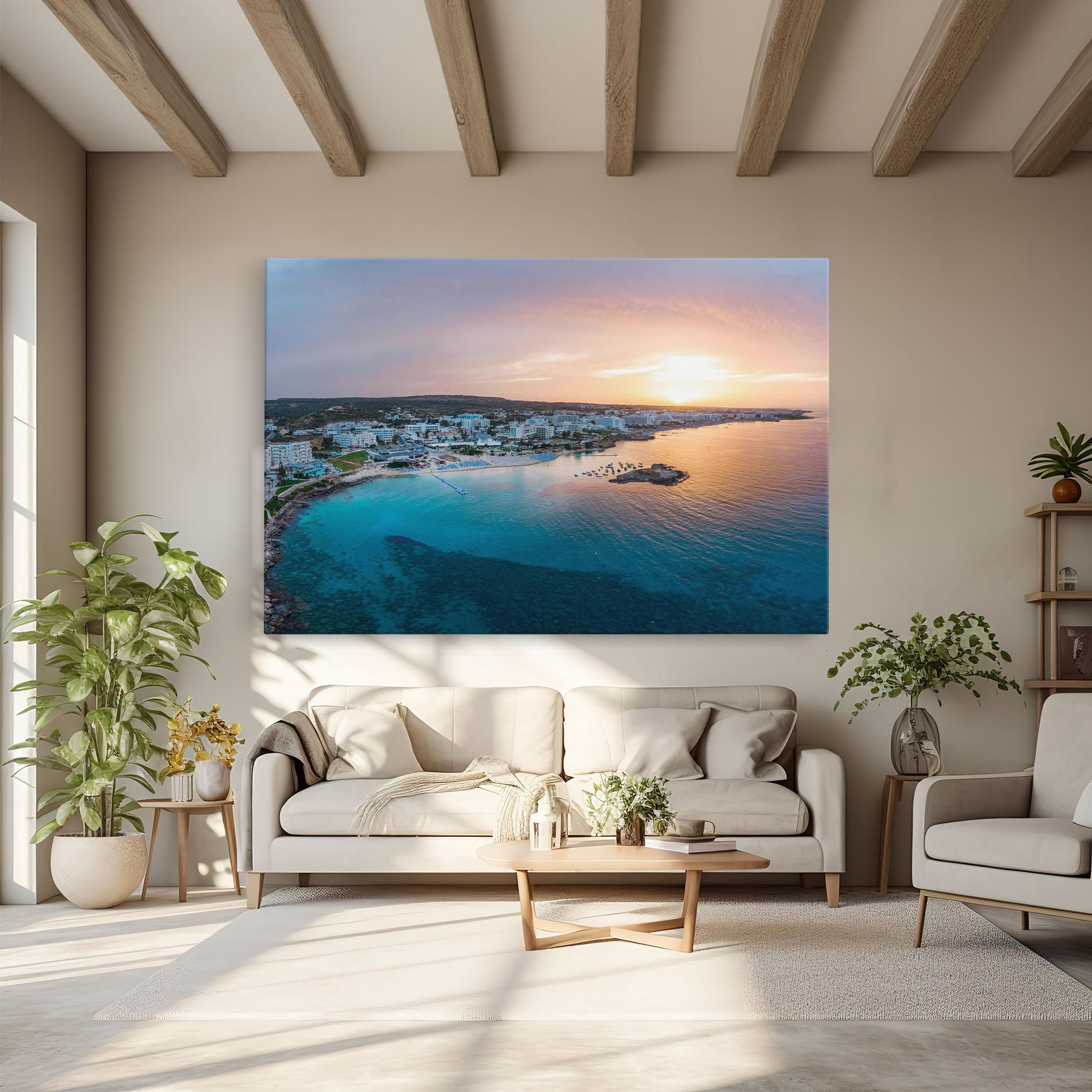 Tablou Canvas Protaras Cyprus mockup 6