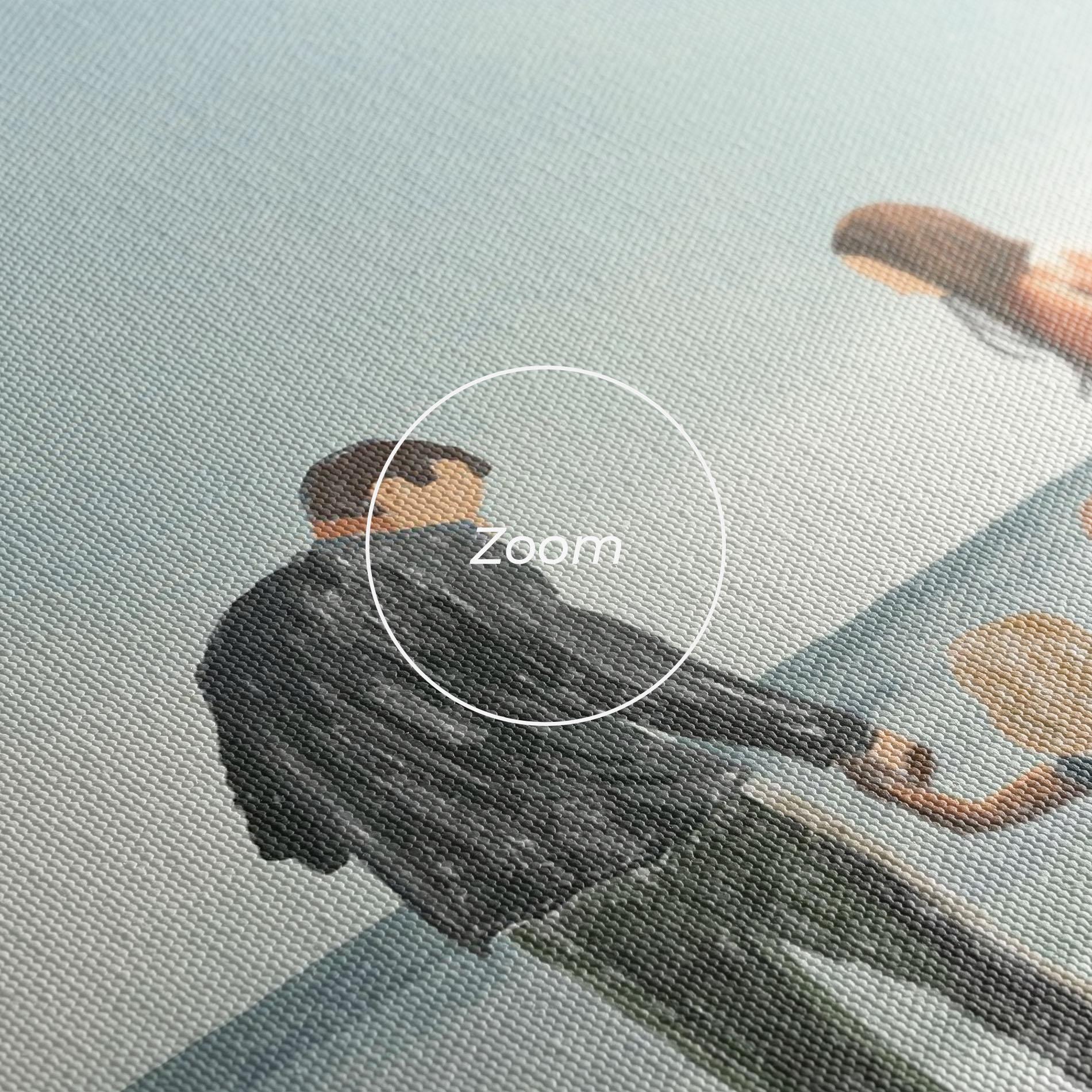 Tablou Canvas Beach Family mockup 3