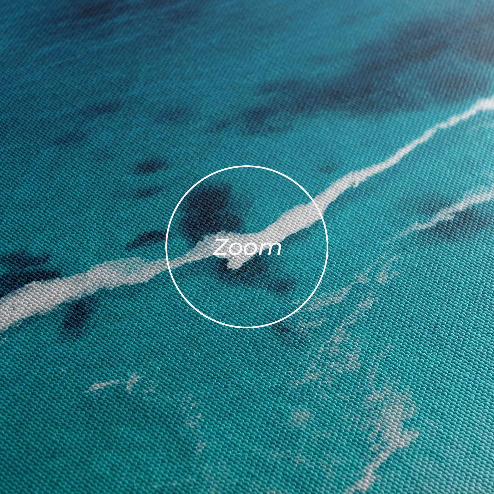 Tablou Canvas Blue Water Beach mockup 3