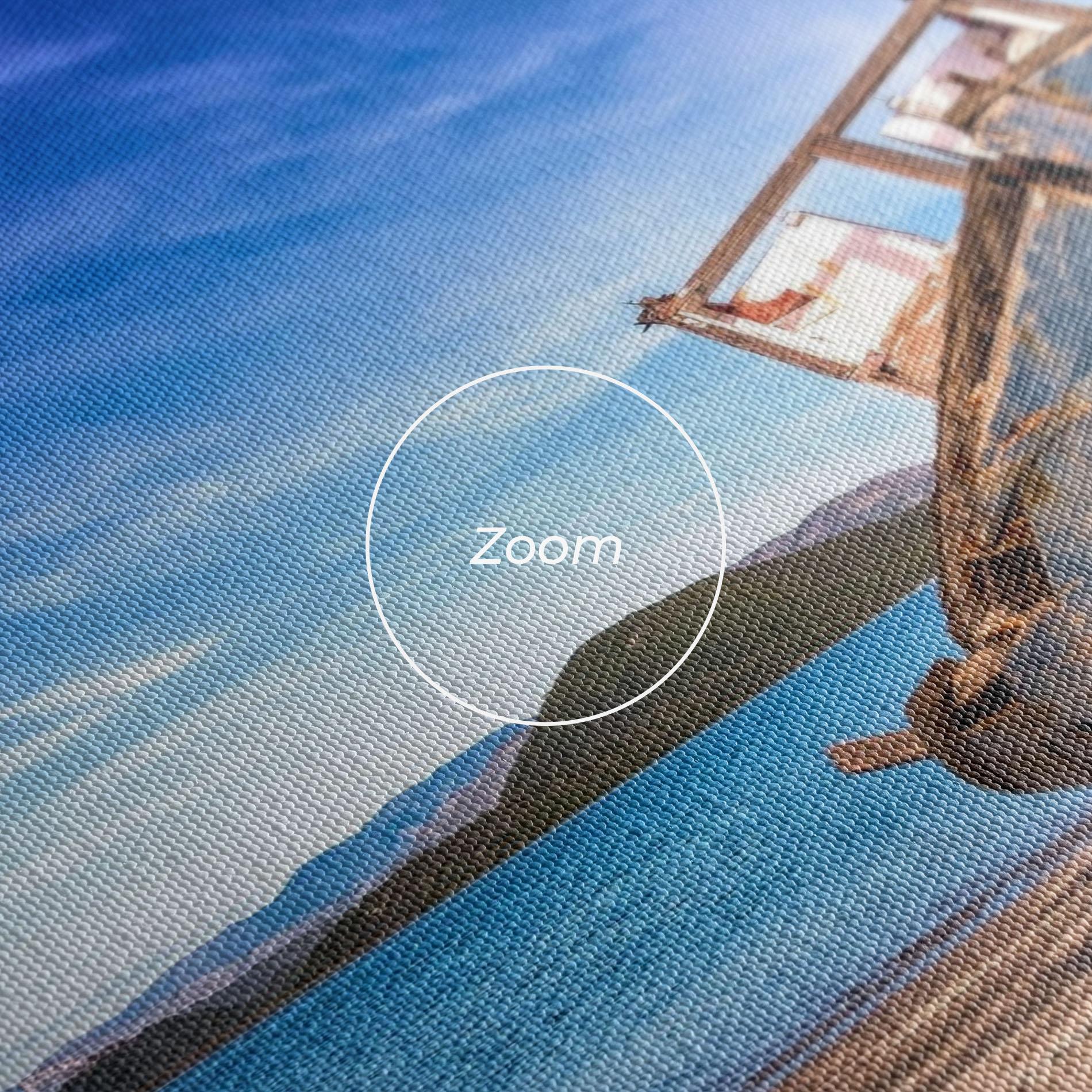 Tablou Canvas Boat Blue Sky mockup 3