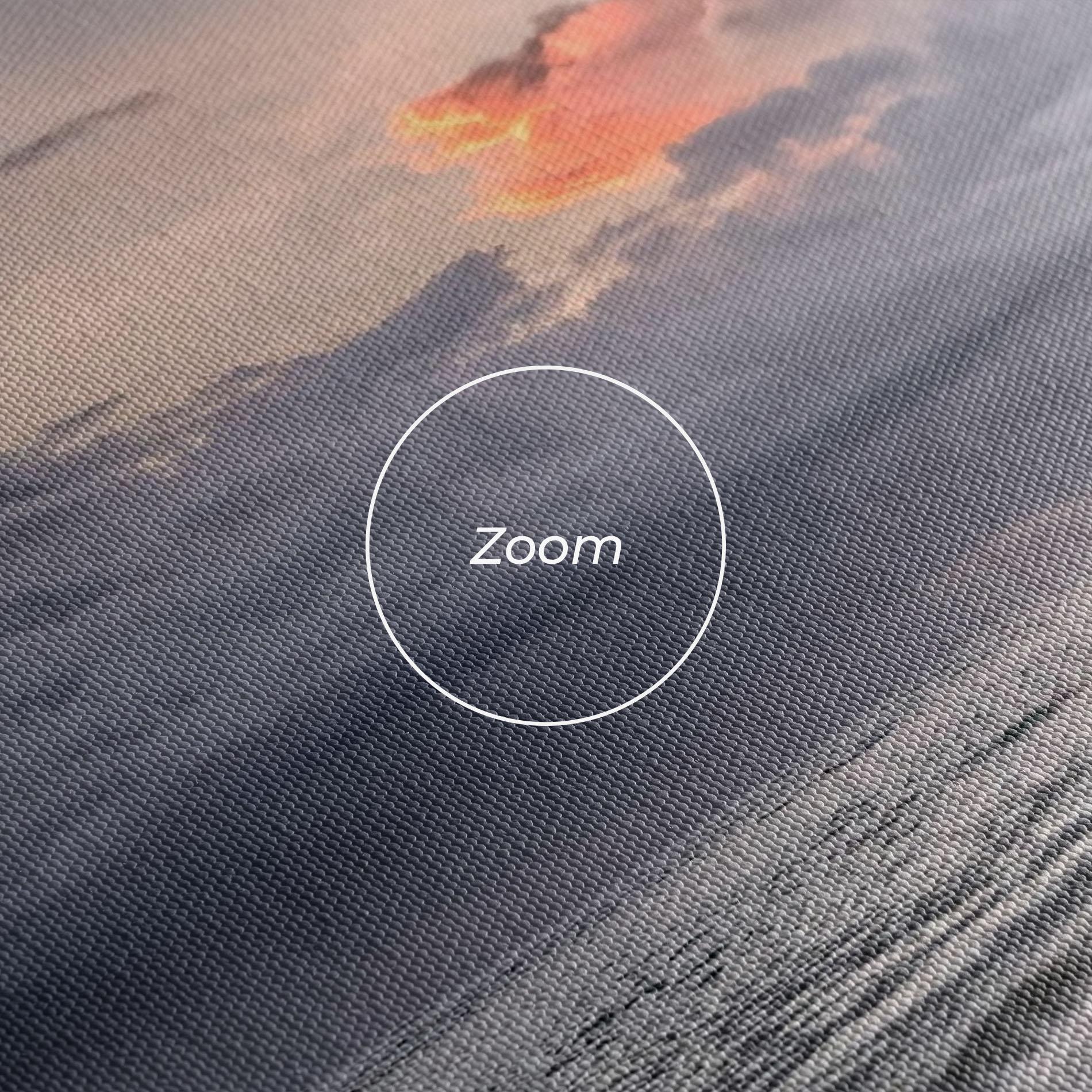Tablou Canvas Cloudy Beach mockup 3