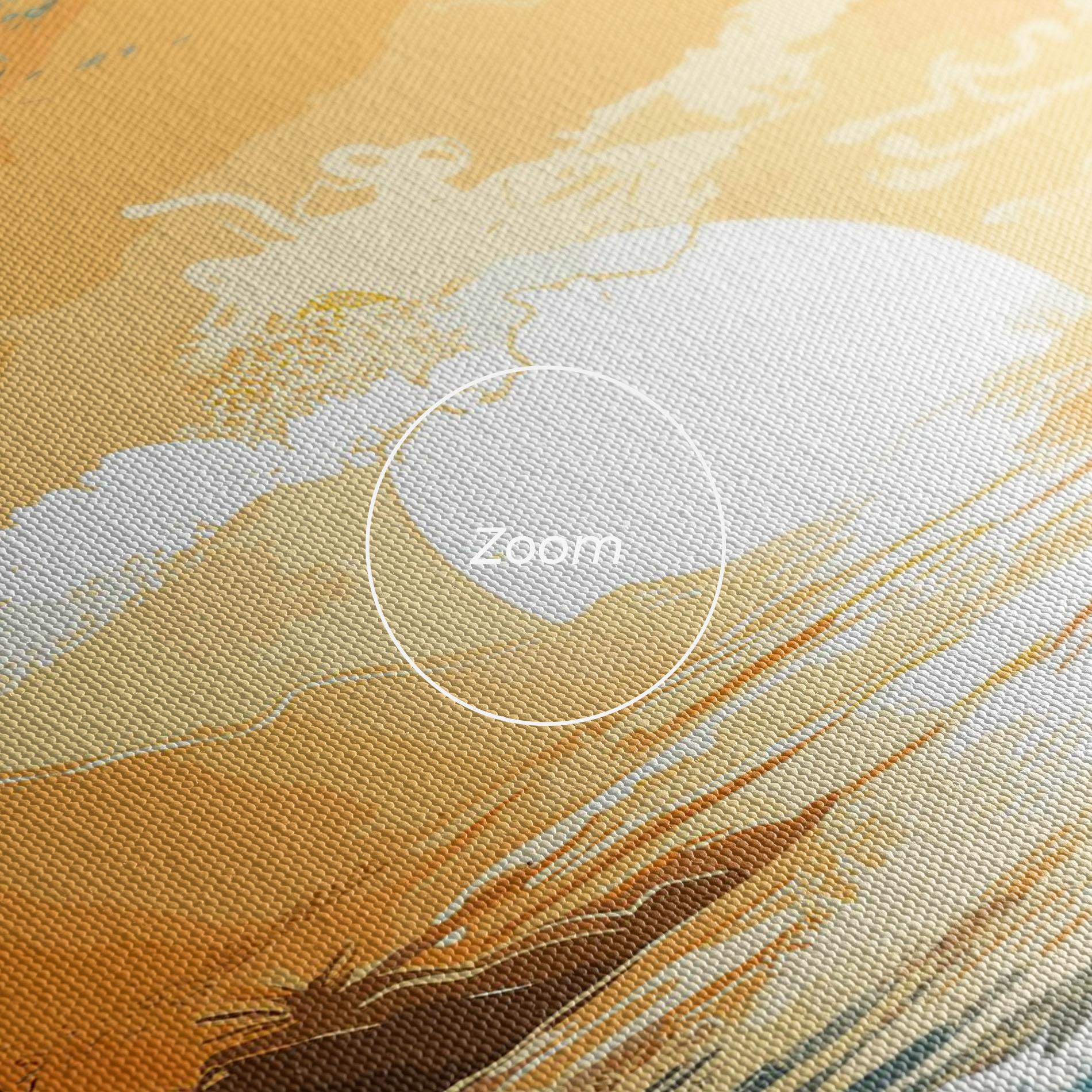 Tablou Canvas Sunrise Beach View mockup 3