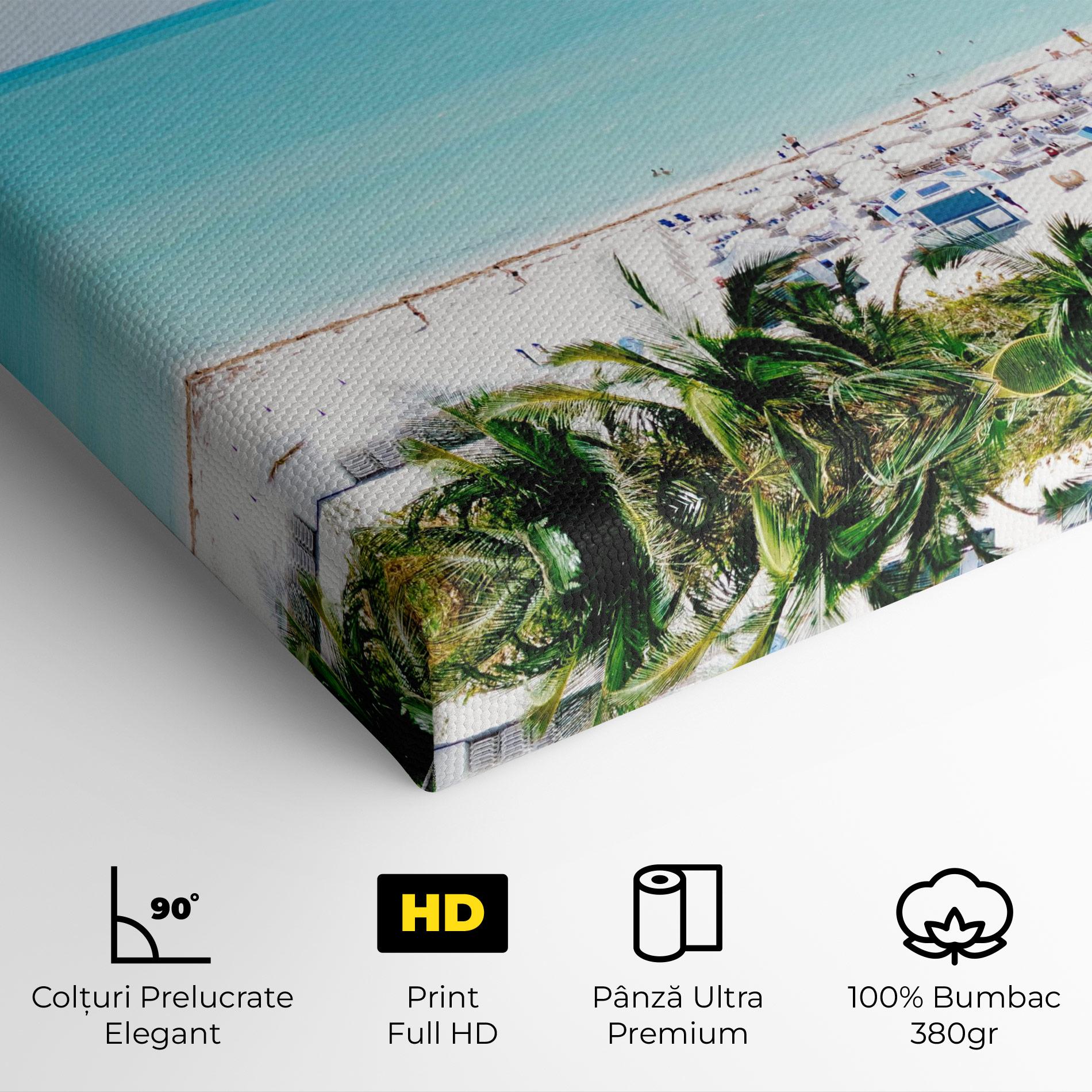 Tablou Canvas Blue Clear Water mockup 4