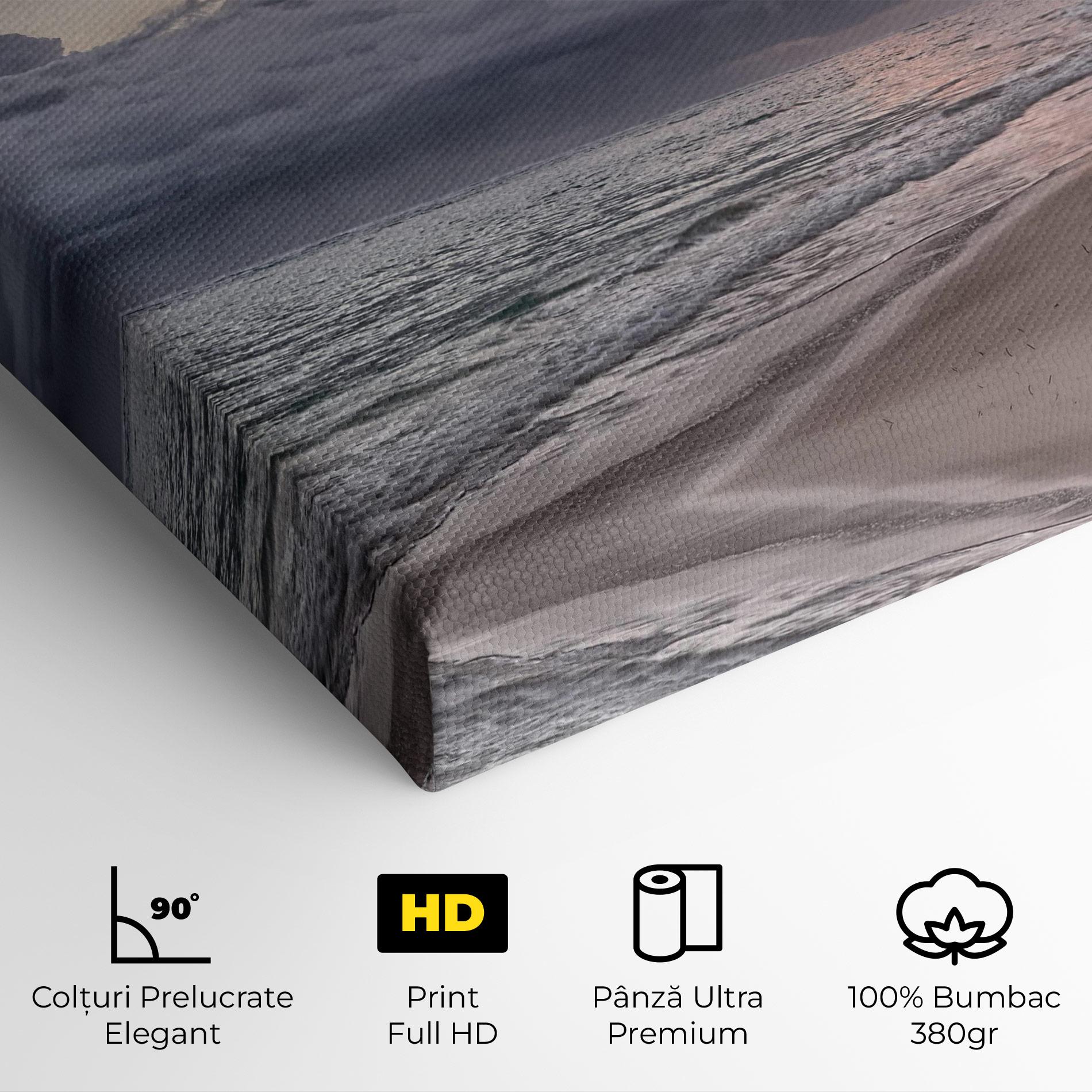 Tablou Canvas Cloudy Beach mockup 4