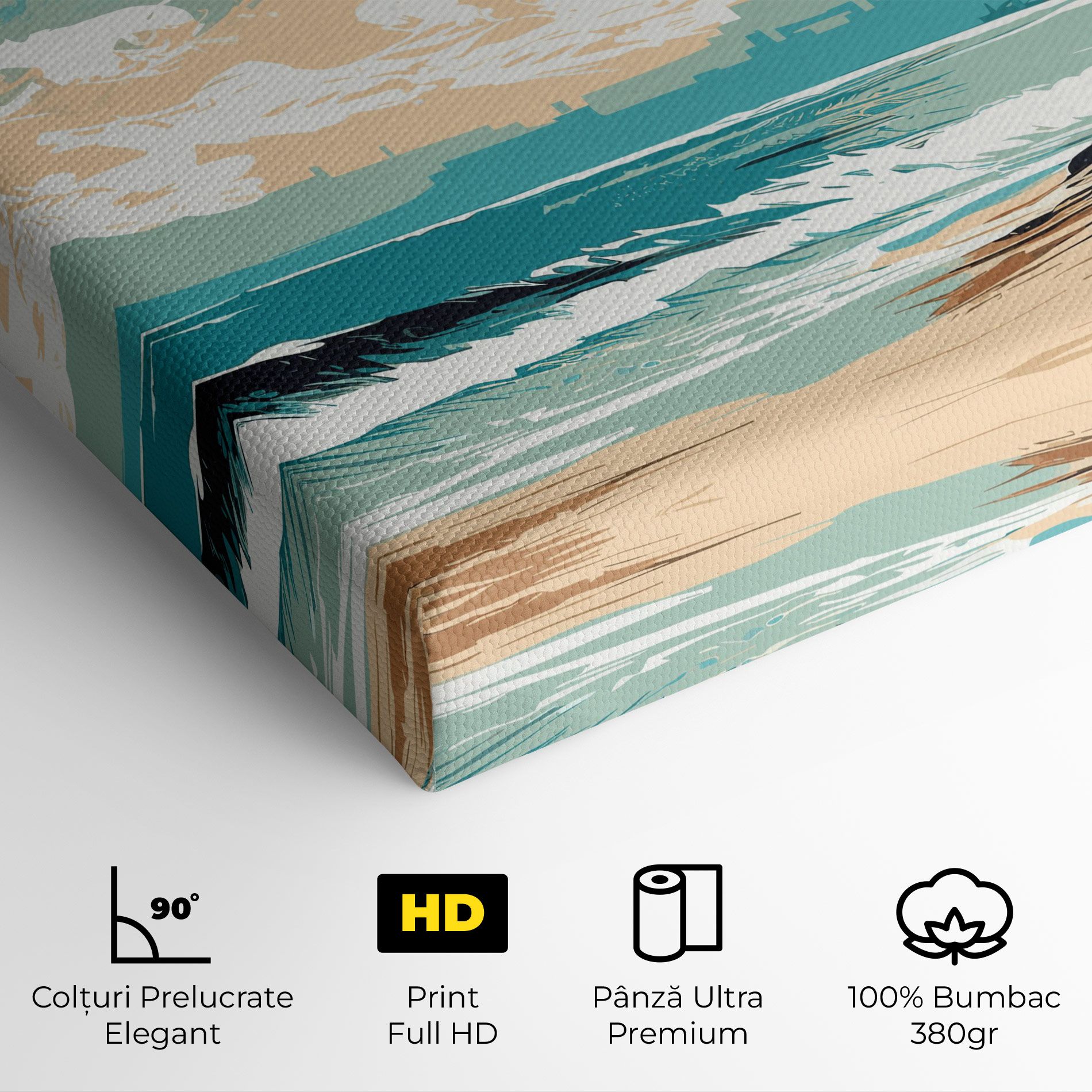 Cream Blue Beach mockup 4