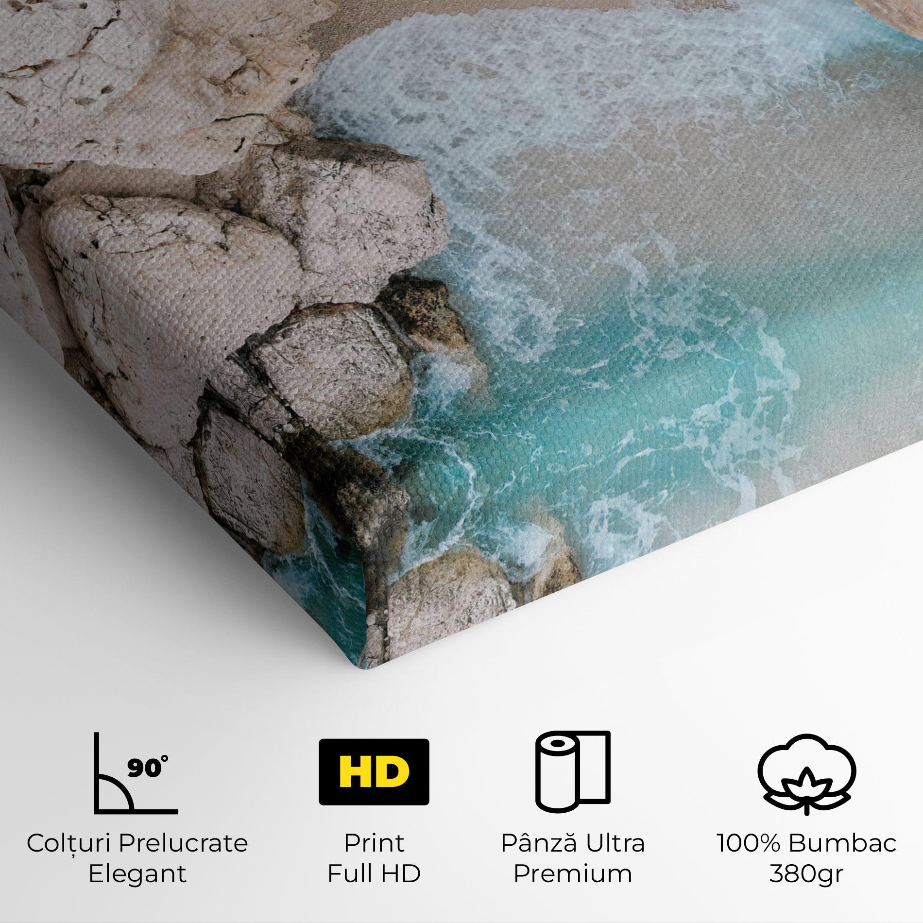 Tablou Canvas Private White Cave mockup 4