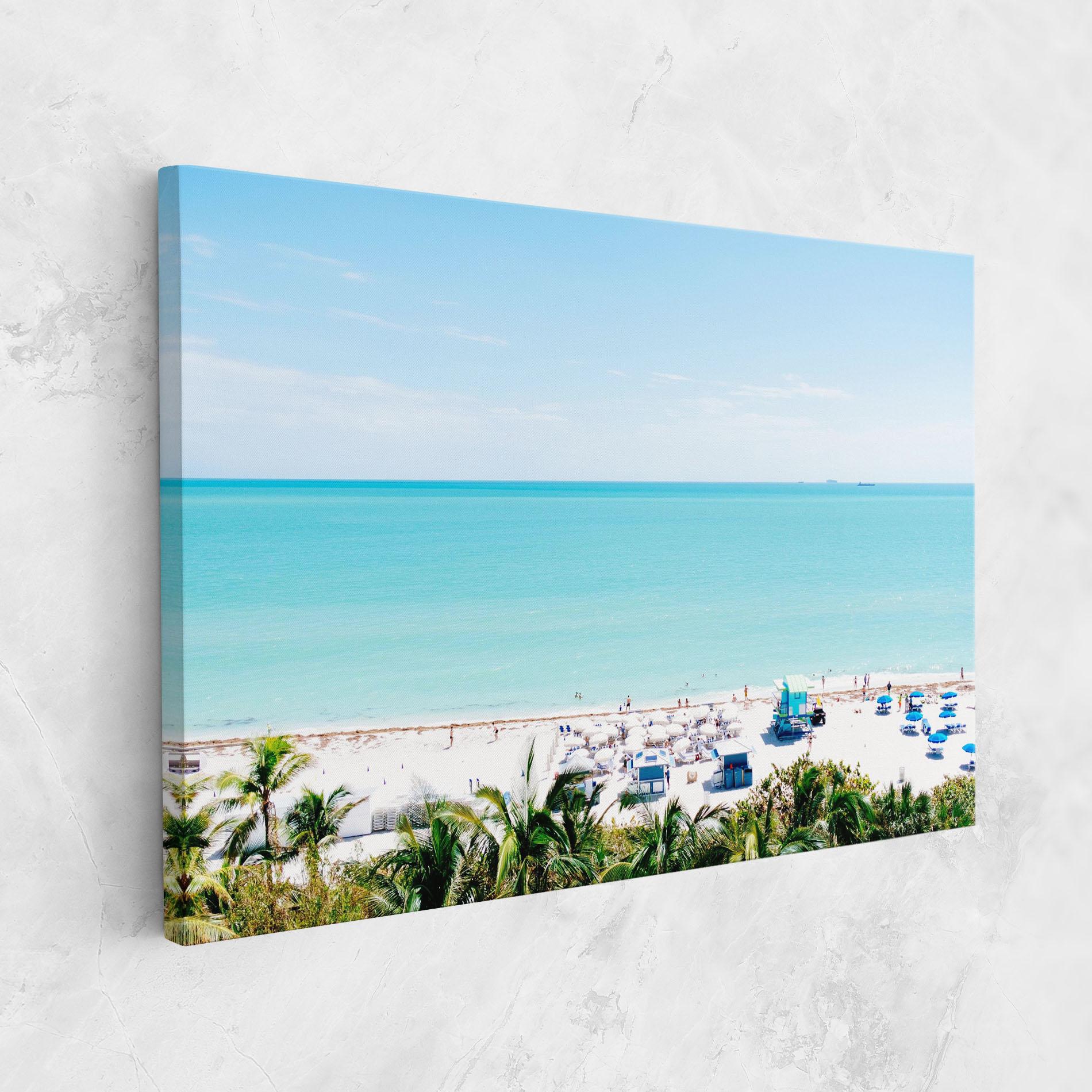 Tablou Canvas Blue Clear Water mockup 1