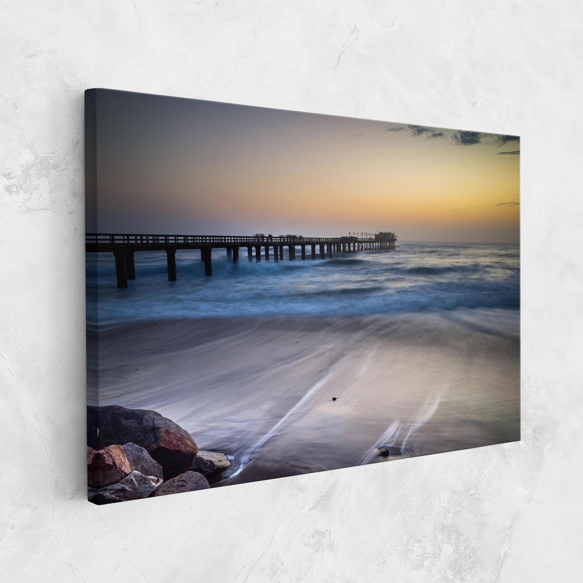 Tablou Canvas Empty Pretty Beach mockup 1