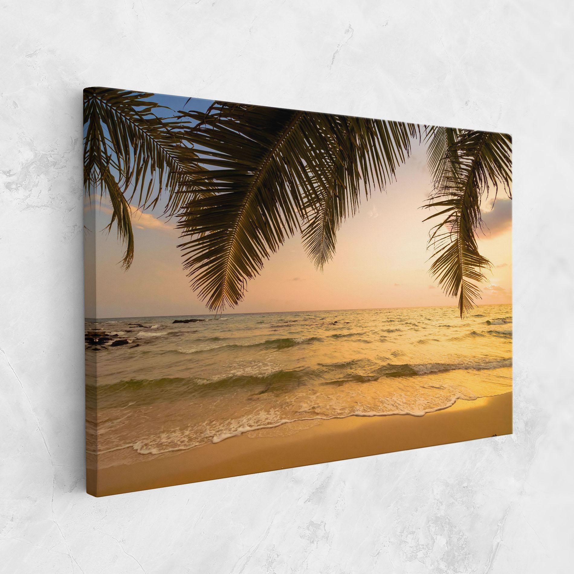 Tablou Canvas Paradise Island mockup 1