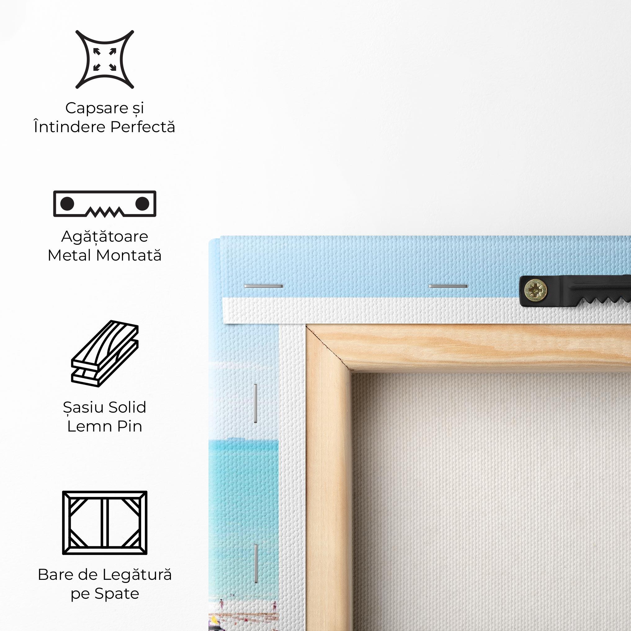 Tablou Canvas Blue Clear Water mockup 5