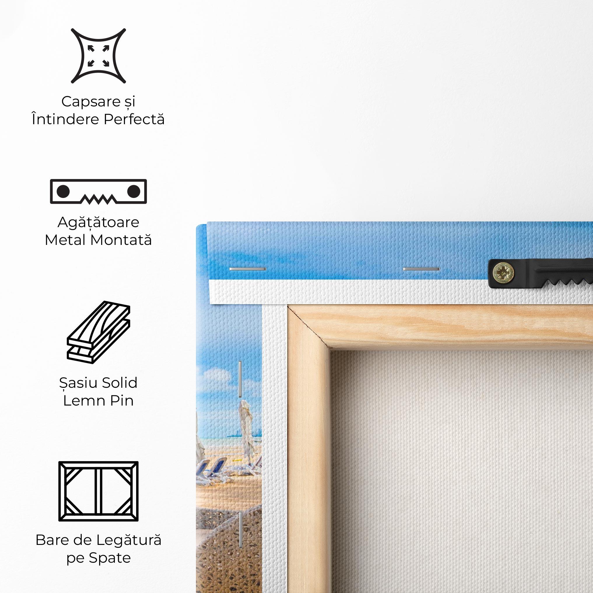 Tablou Canvas Dinning Blue Sky mockup 5