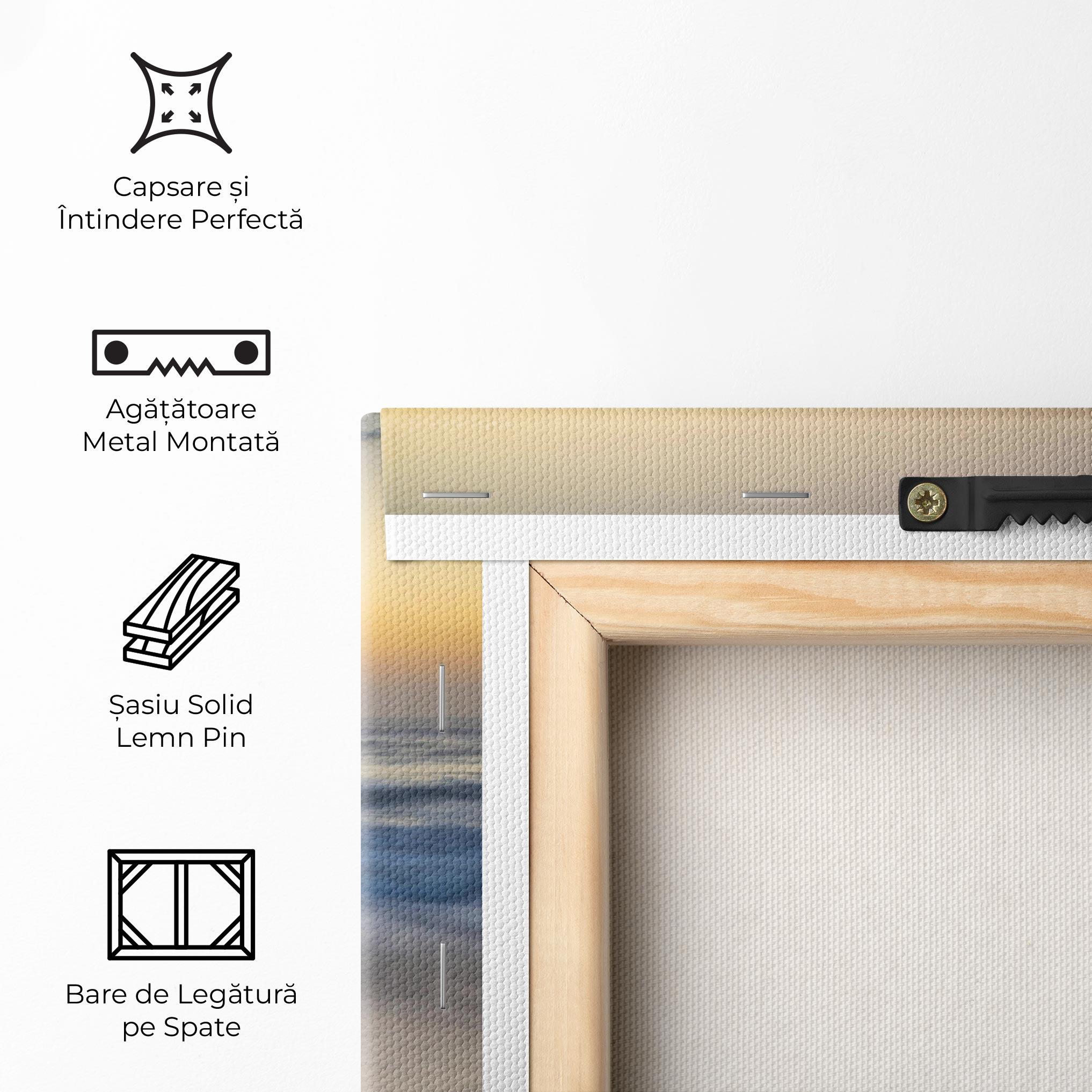 Tablou Canvas Empty Pretty Beach mockup 5