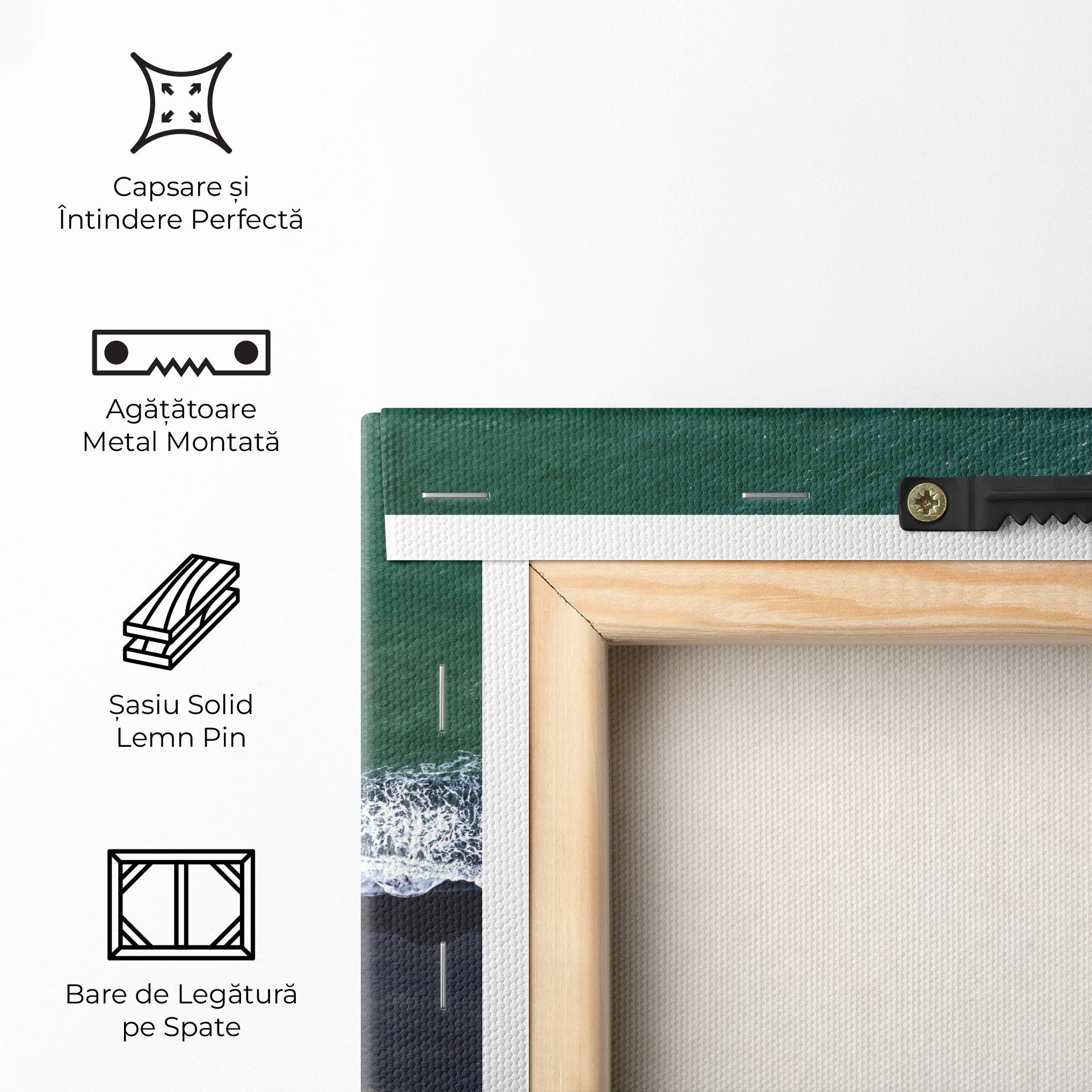 Tablou Canvas Green Blue Beach mockup 5