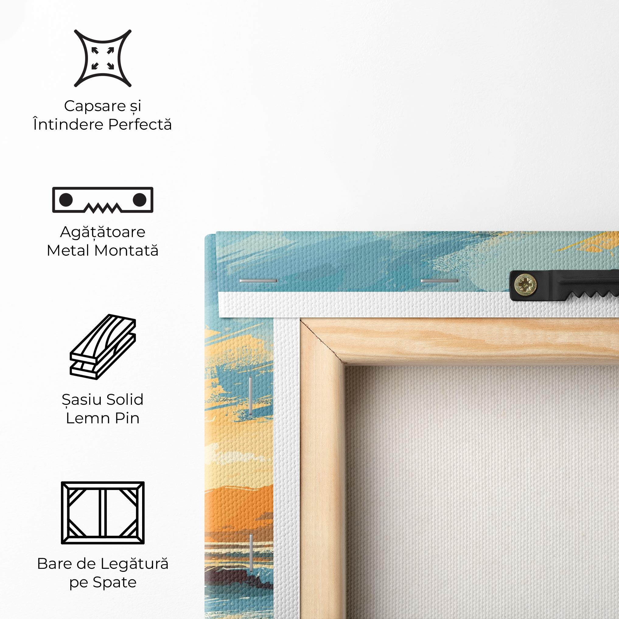 Tablou Canvas Sunrise Beach View mockup 5