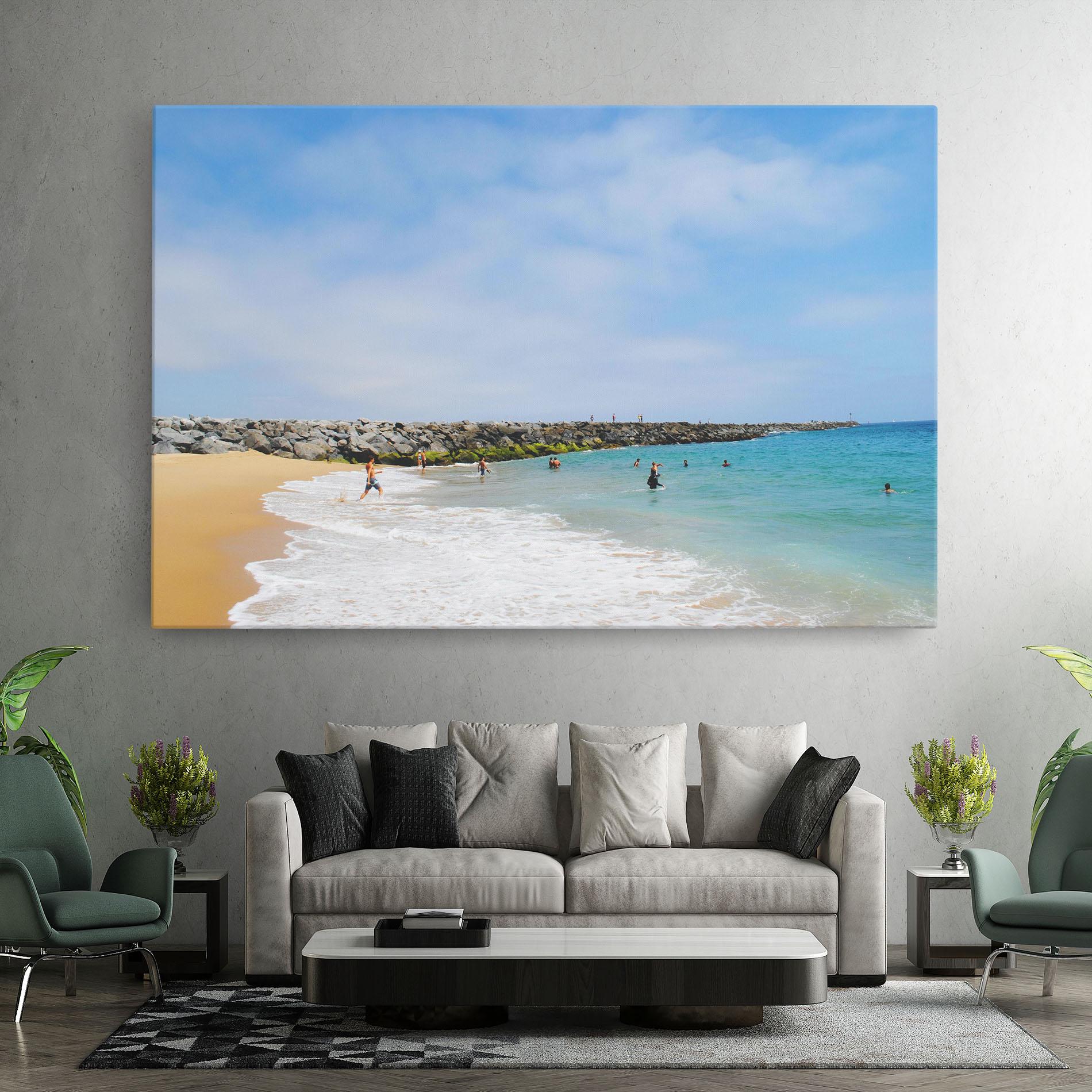 Tablou Canvas At The Beach mockup 7