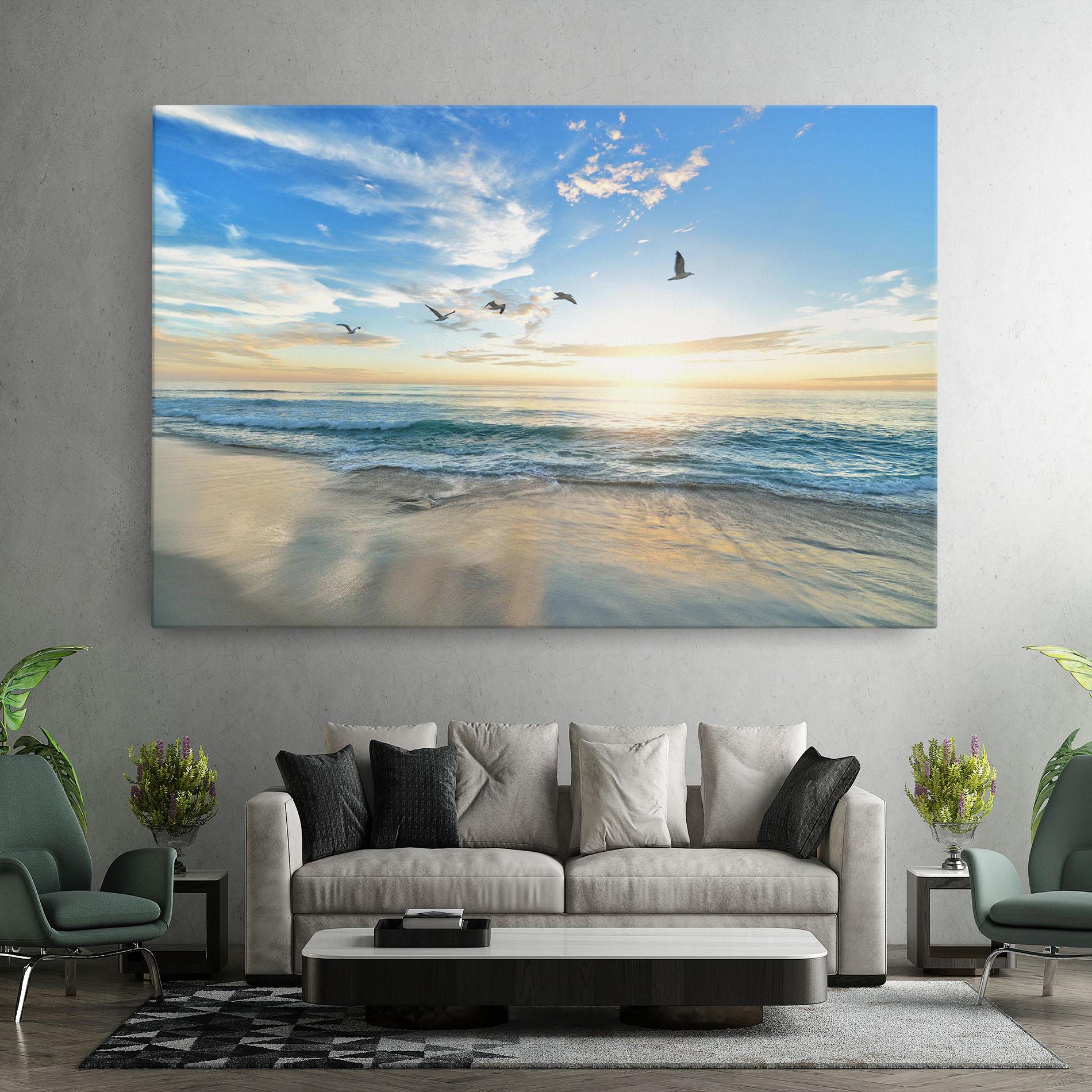Tablou Canvas Beautiful Beach mockup 7