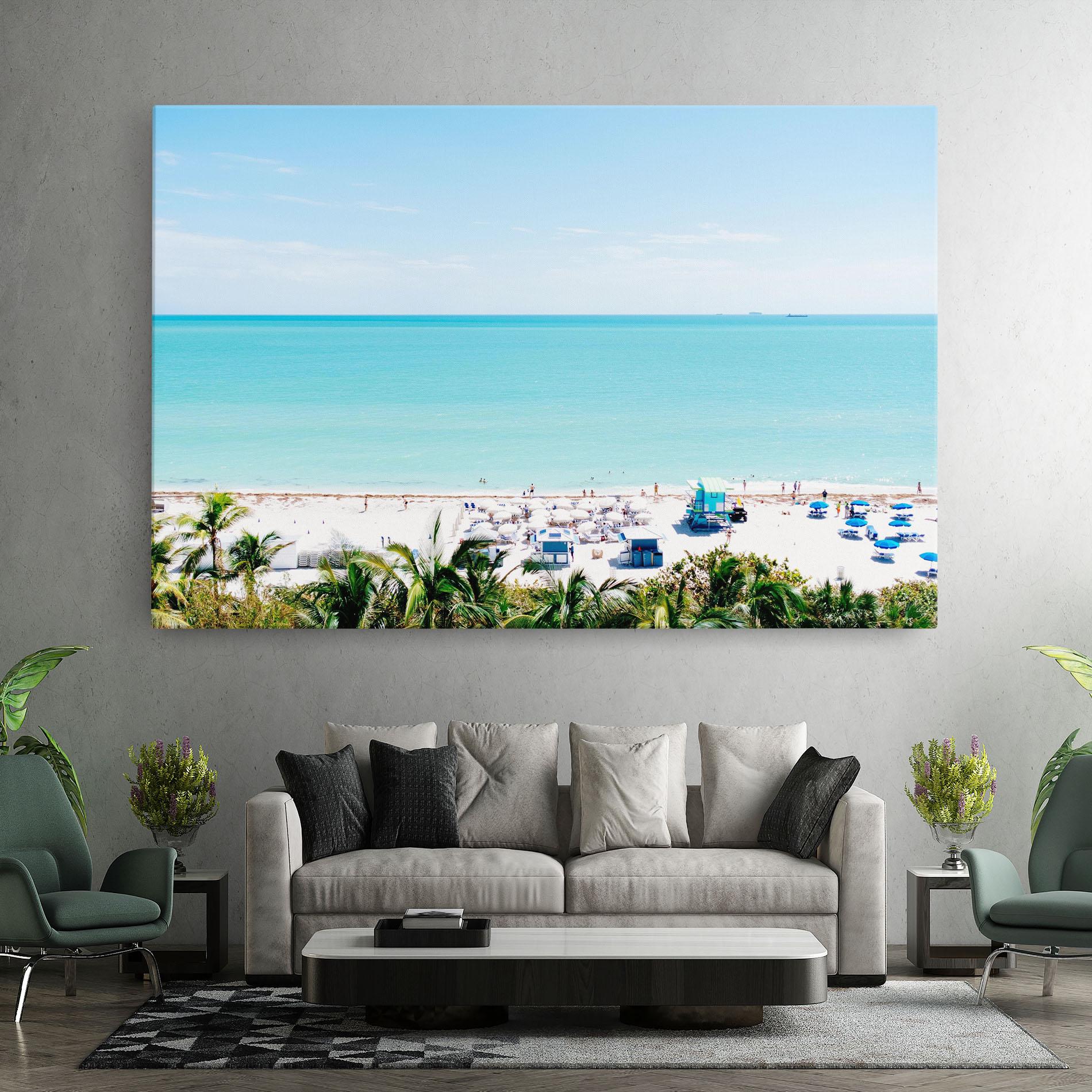 Tablou Canvas Blue Clear Water mockup 7