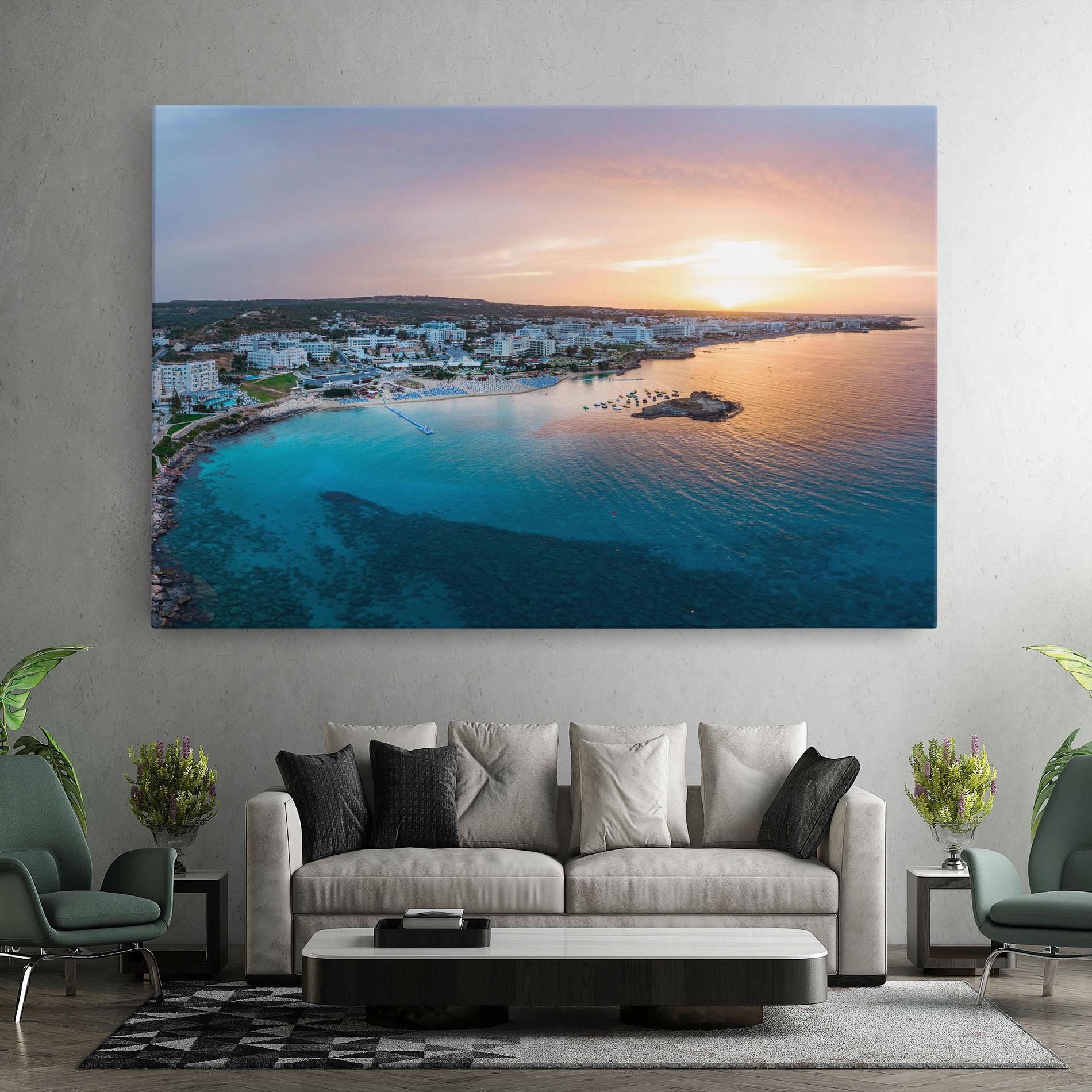 Tablou Canvas Protaras Cyprus mockup 7