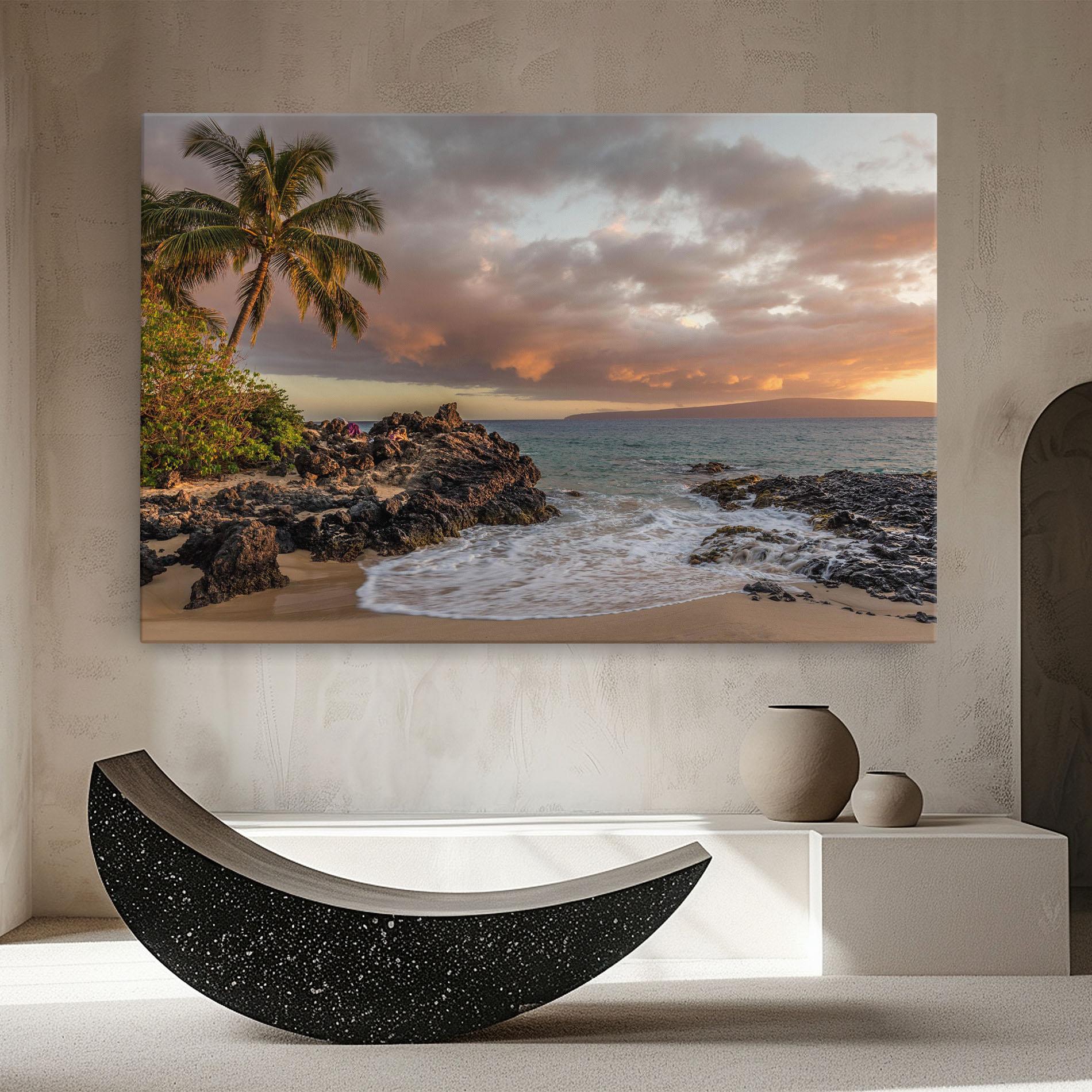 Tablou Canvas Beautiful Beach Landscape mockup 8