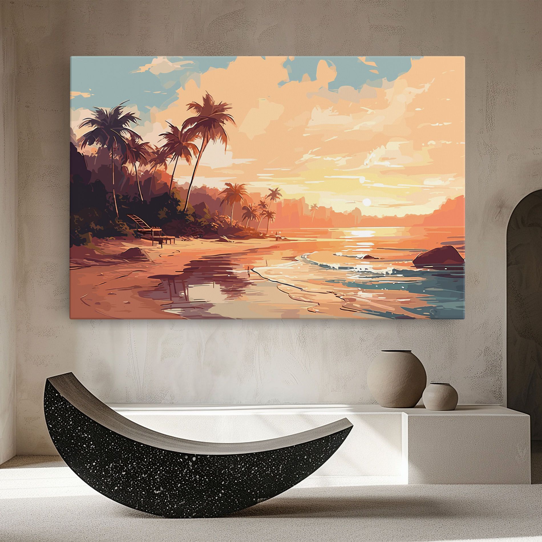 Blue Orange Beach mockup 8