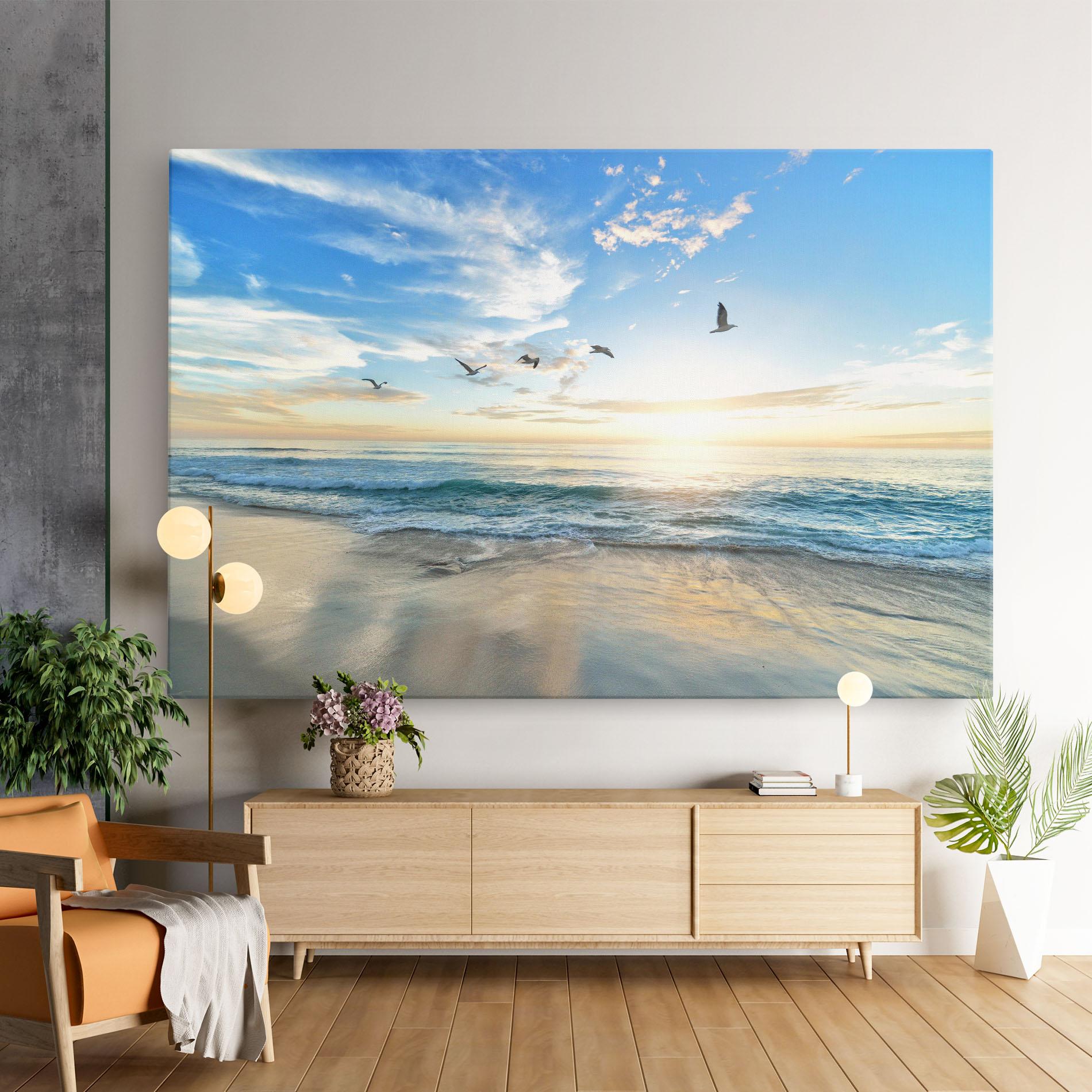 Tablou Canvas Beautiful Beach mockup 9