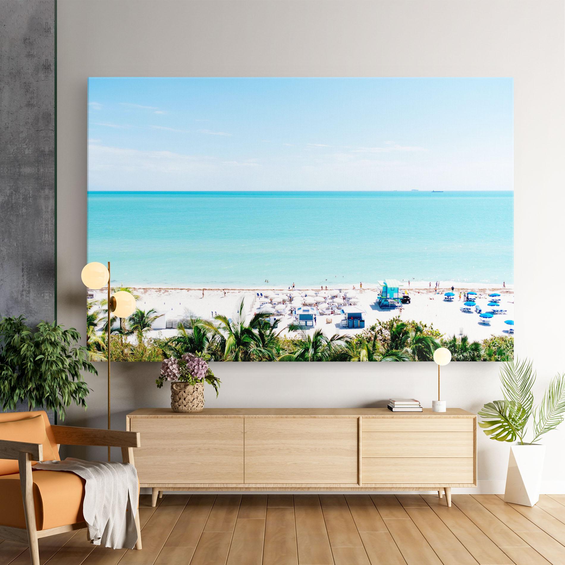 Tablou Canvas Blue Clear Water mockup 9