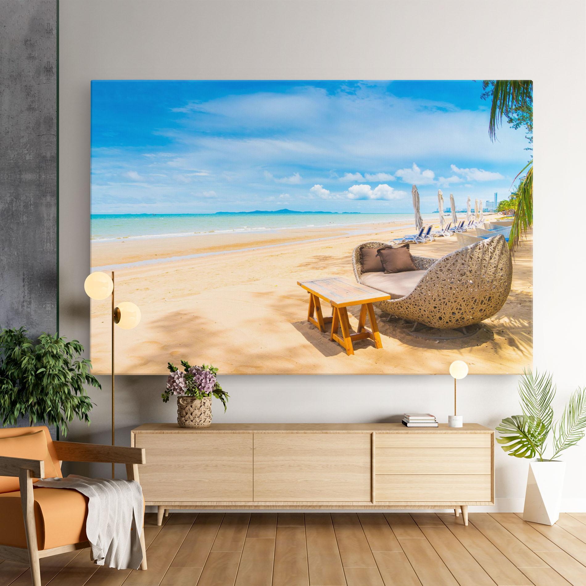 Tablou Canvas Dinning Blue Sky mockup 9