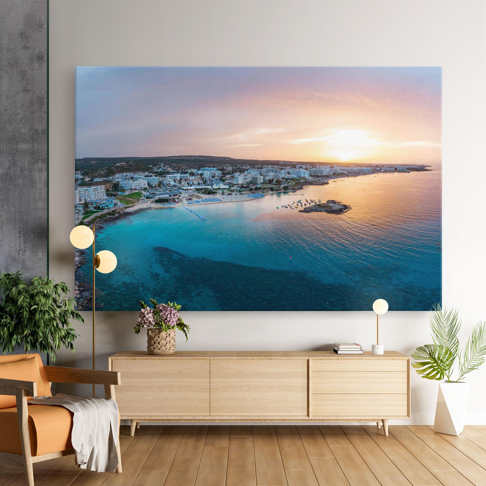 Tablou Canvas Protaras Cyprus mockup 9