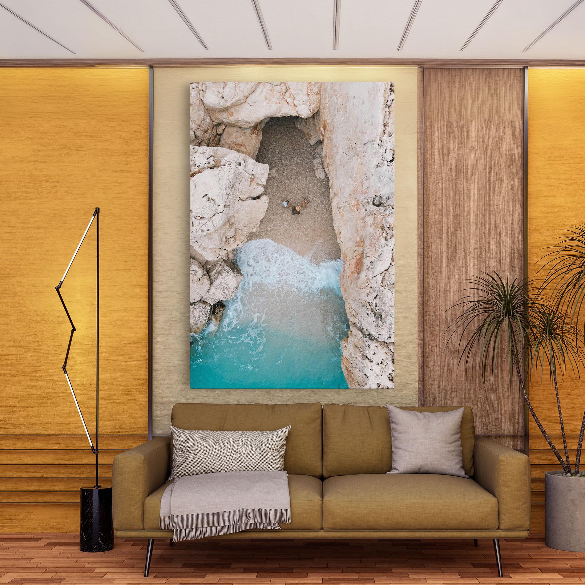 Tablou Canvas Private White Cave mockup 9