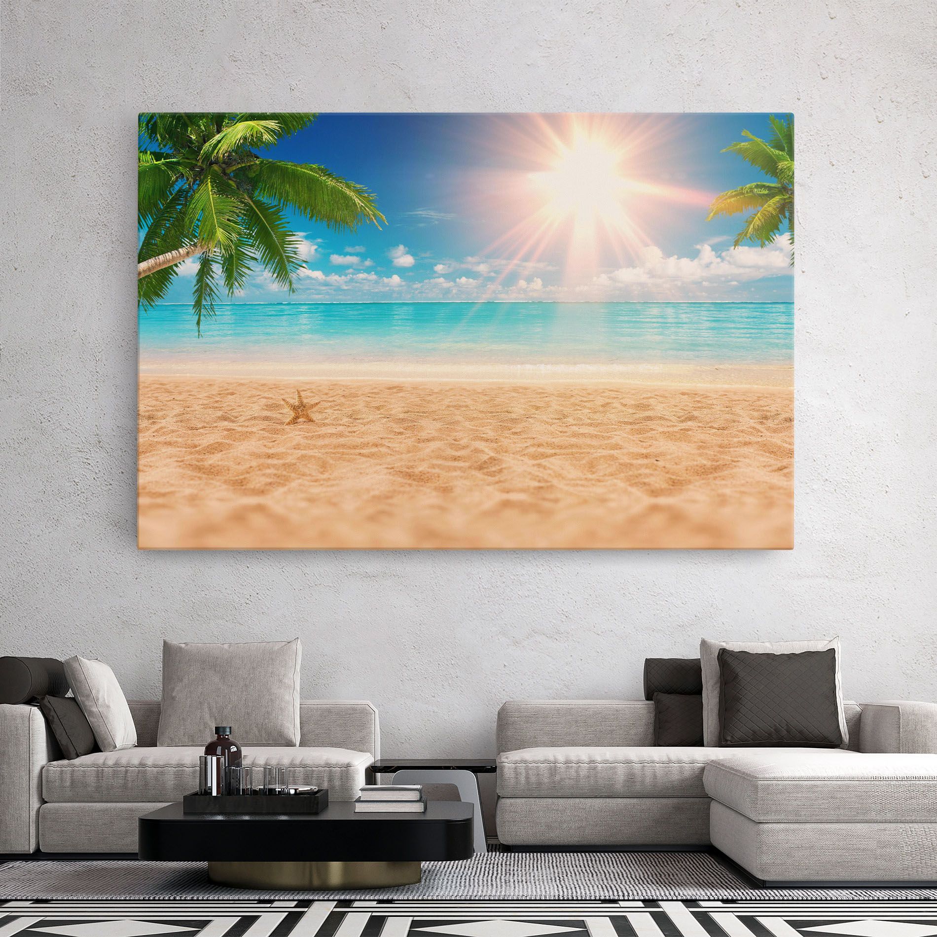 Exotic Beach Ocean mockup 2