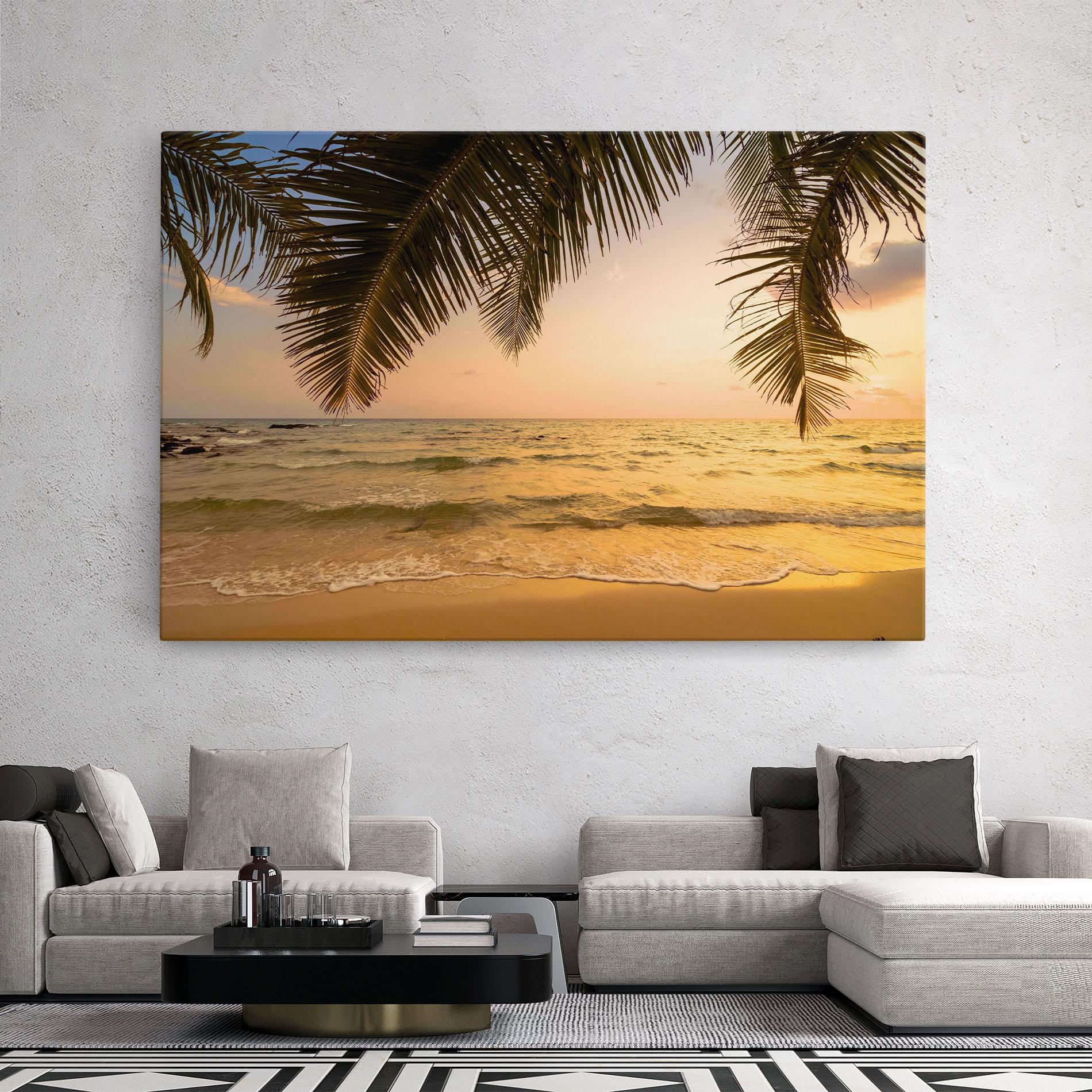 Tablou Canvas Paradise Island mockup 2