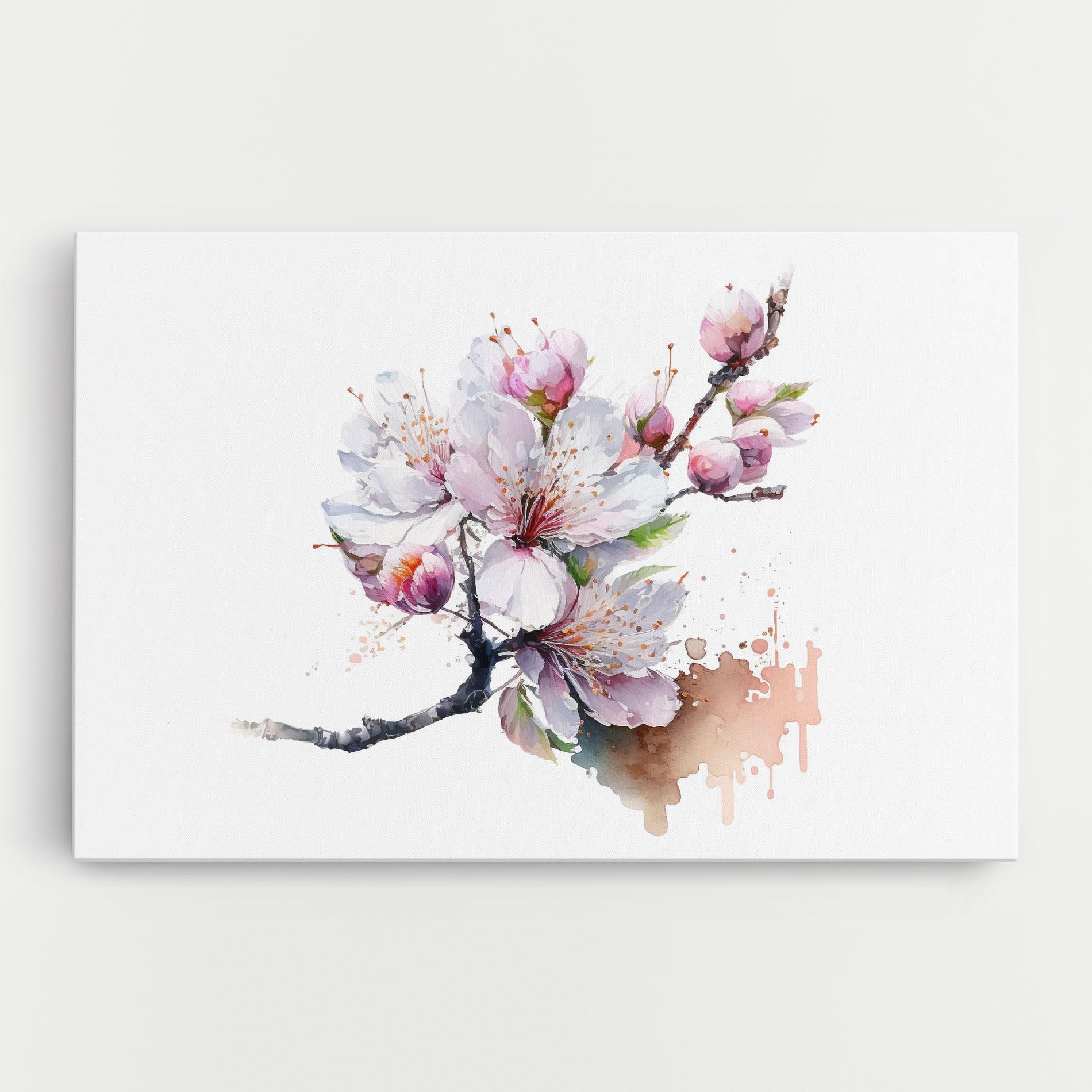 Tablou Canvas Cherry Spring Art mockup 0
