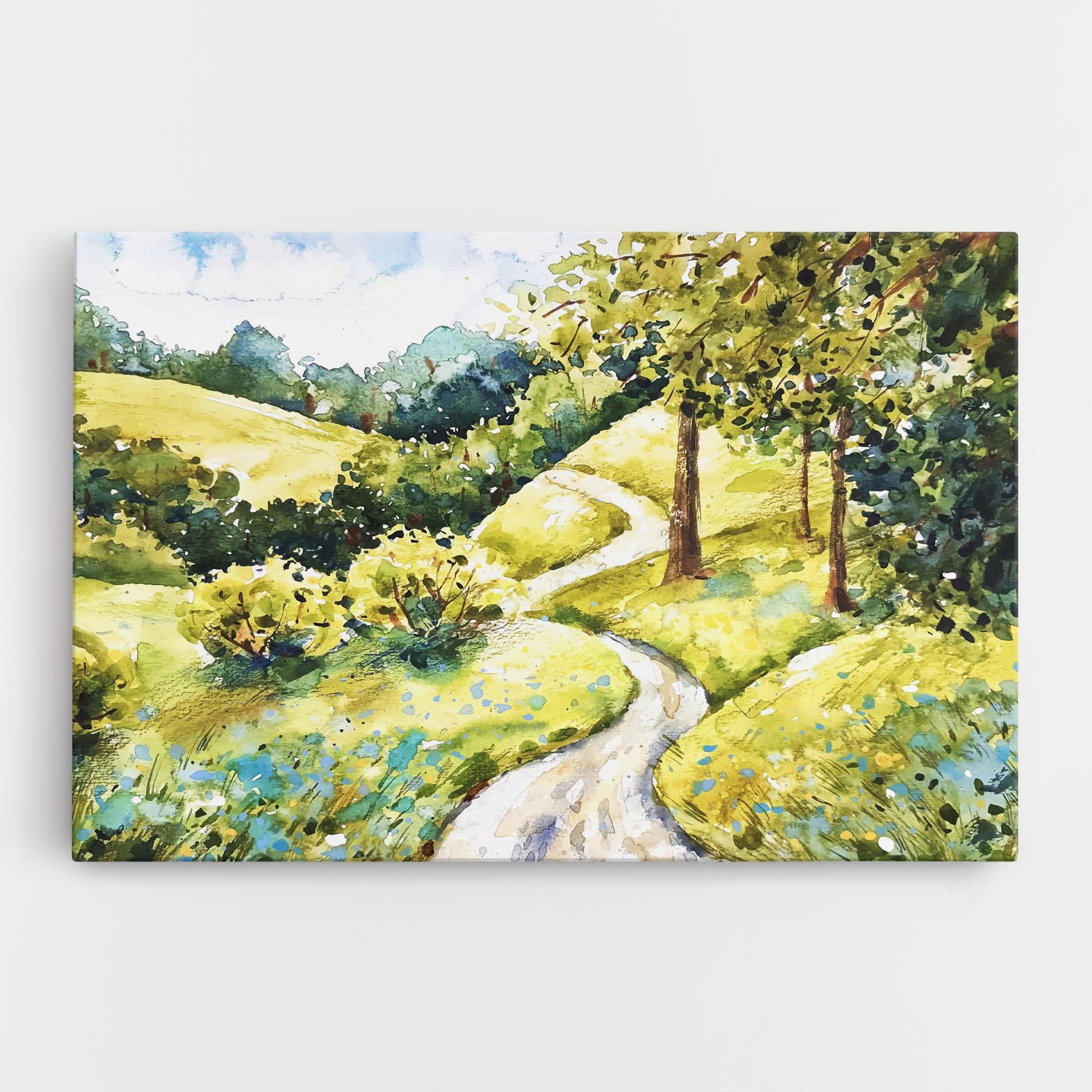 Tablou Canvas Fresh Spring View mockup 0