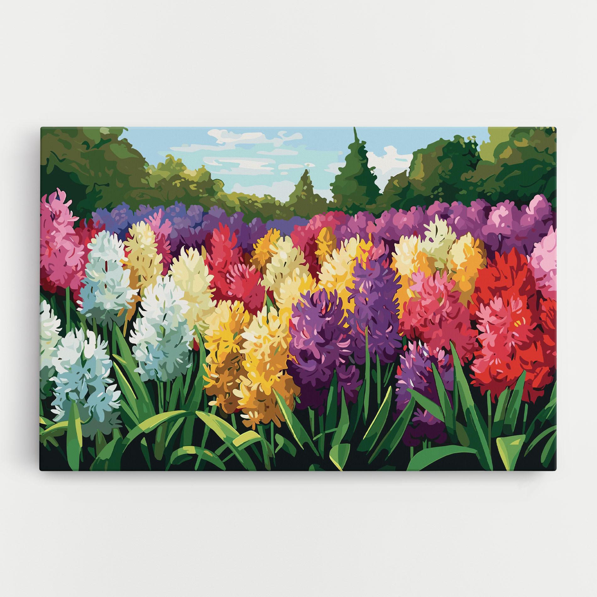 Tablou Canvas Pretty Colorful Spring mockup 0