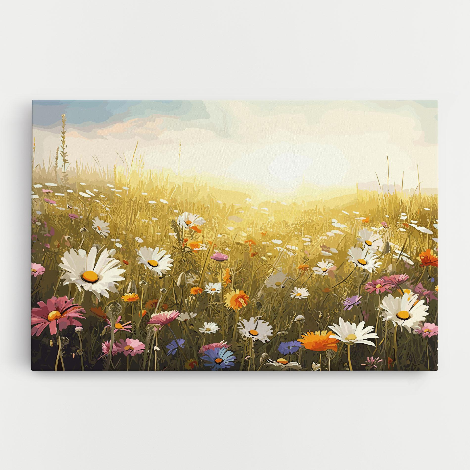 Tablou Canvas Spring Field Art mockup 0