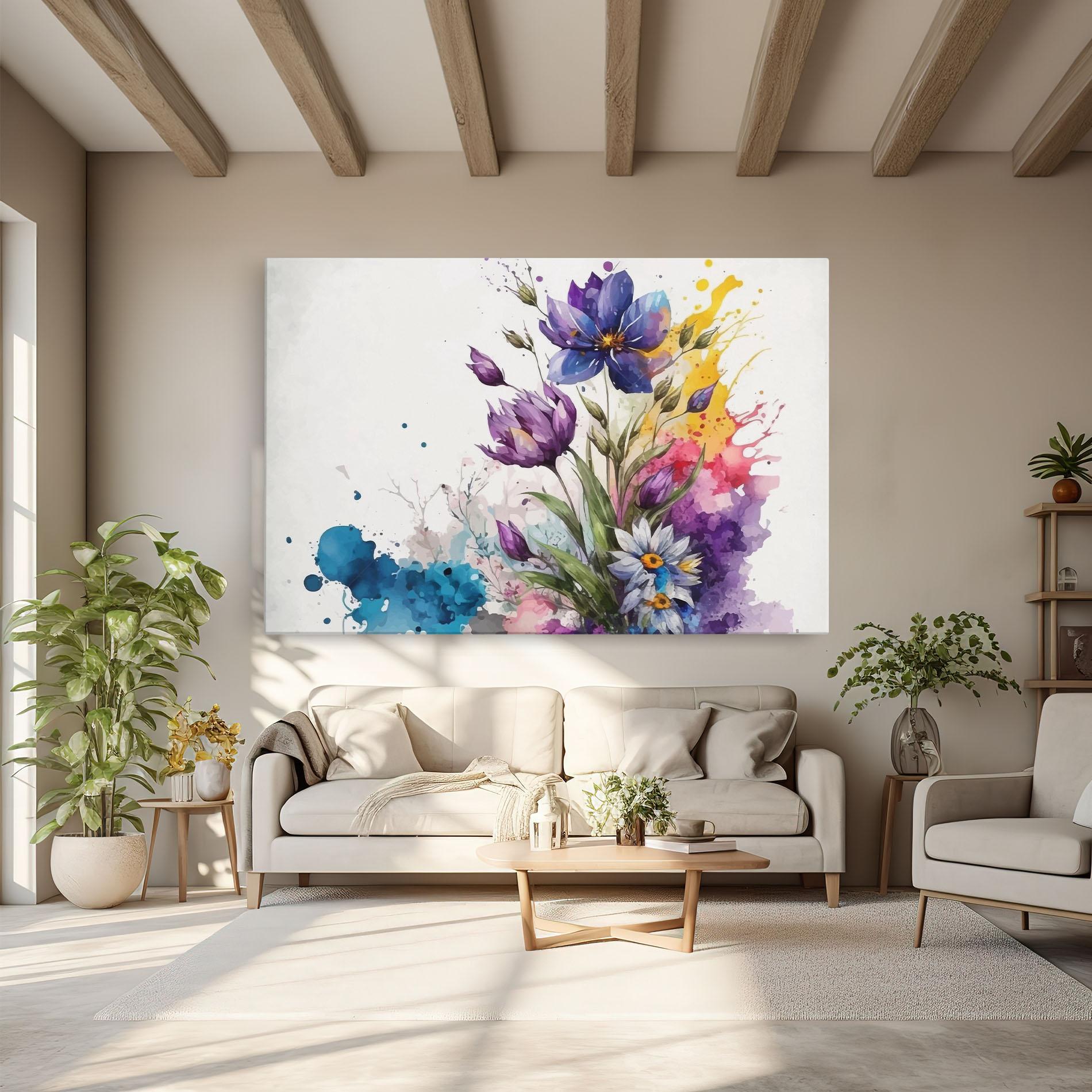 Tablou Canvas Art Flowers Spring mockup 6