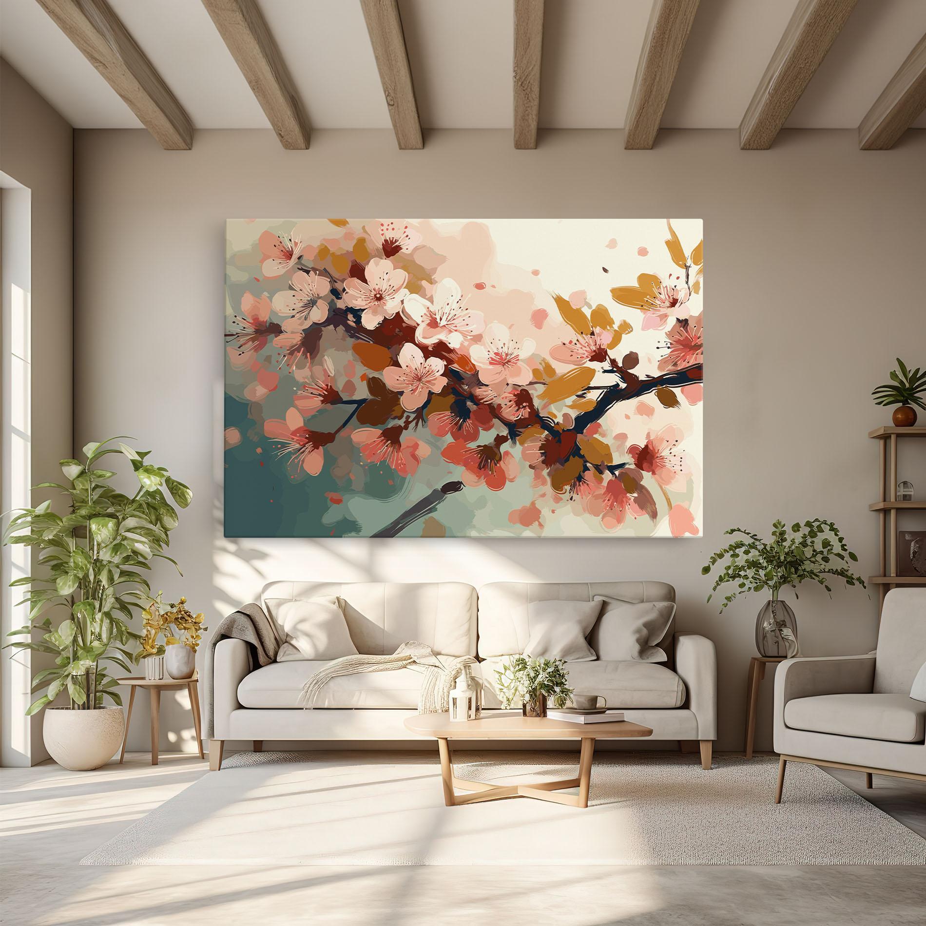 Tablou Canvas Cute Spring Flower mockup 6