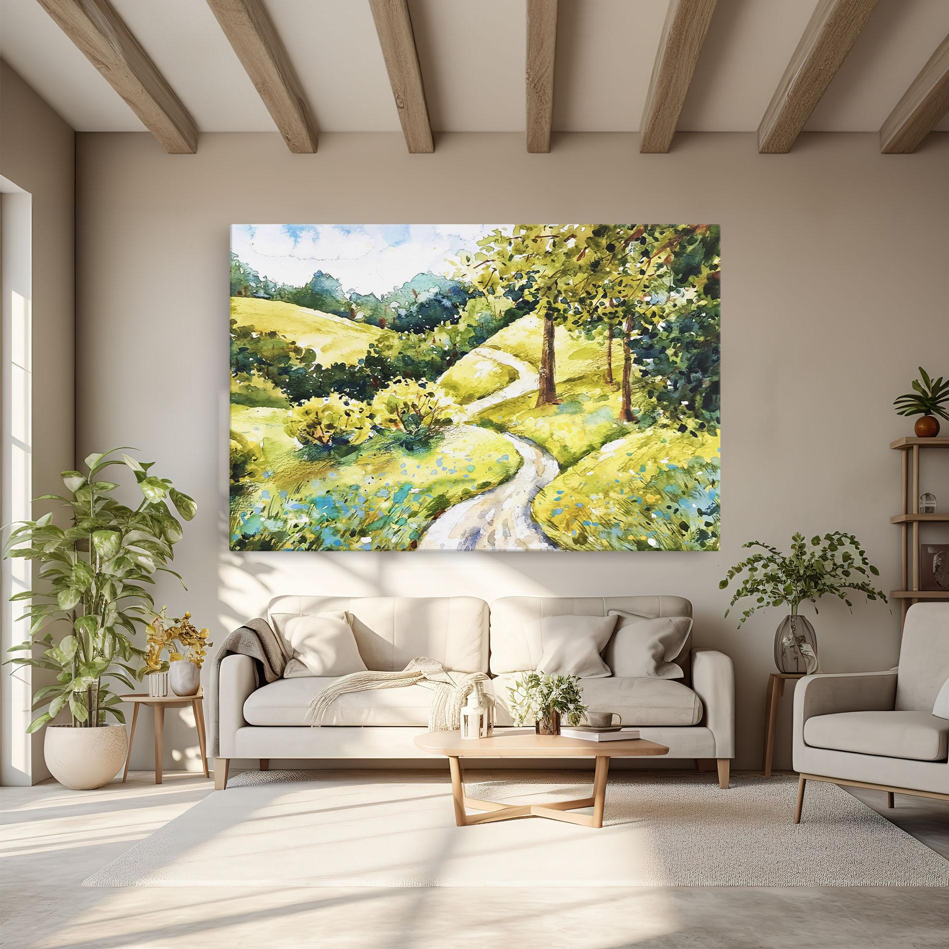 Tablou Canvas Fresh Spring View mockup 6