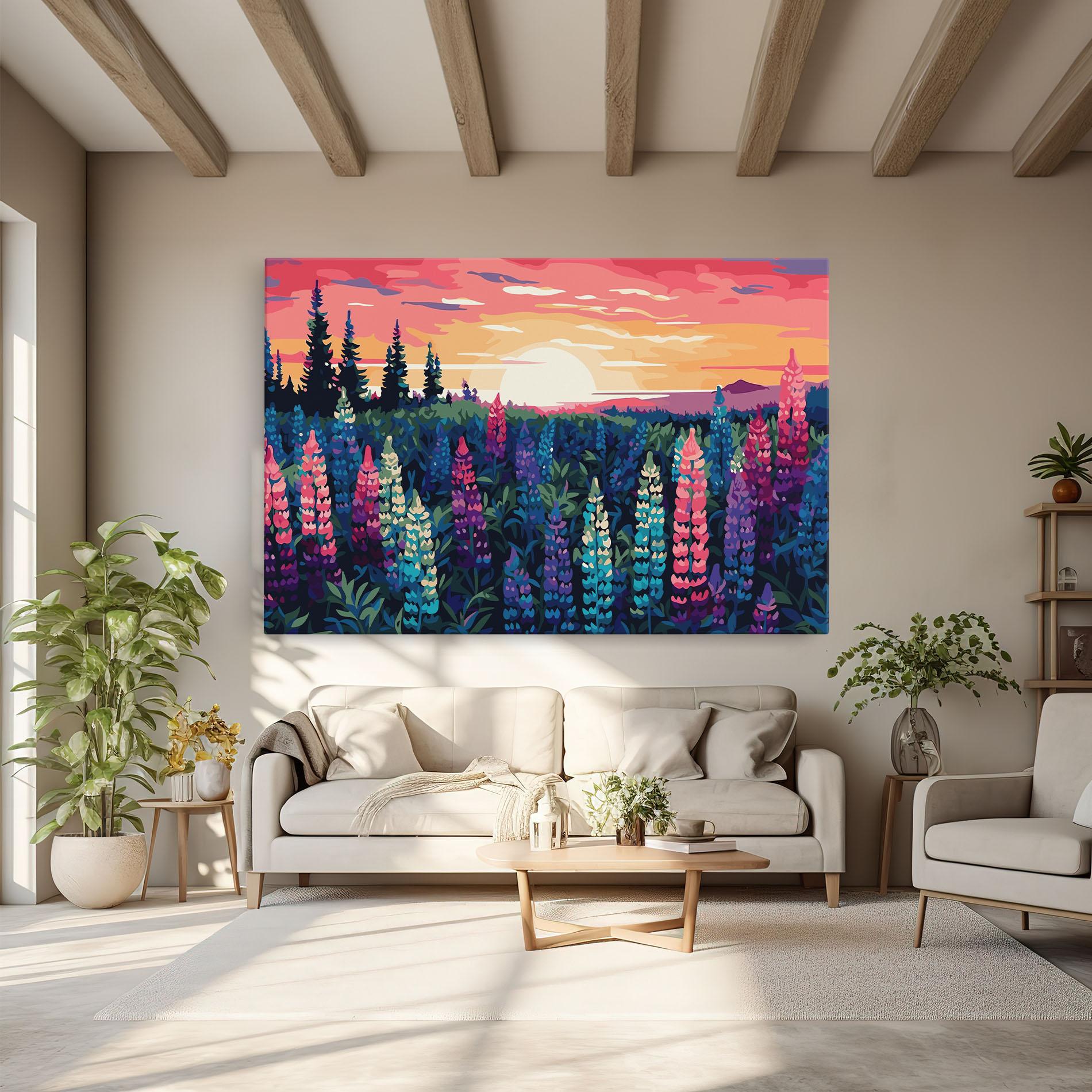 Tablou Canvas Spring Sunset mockup 6