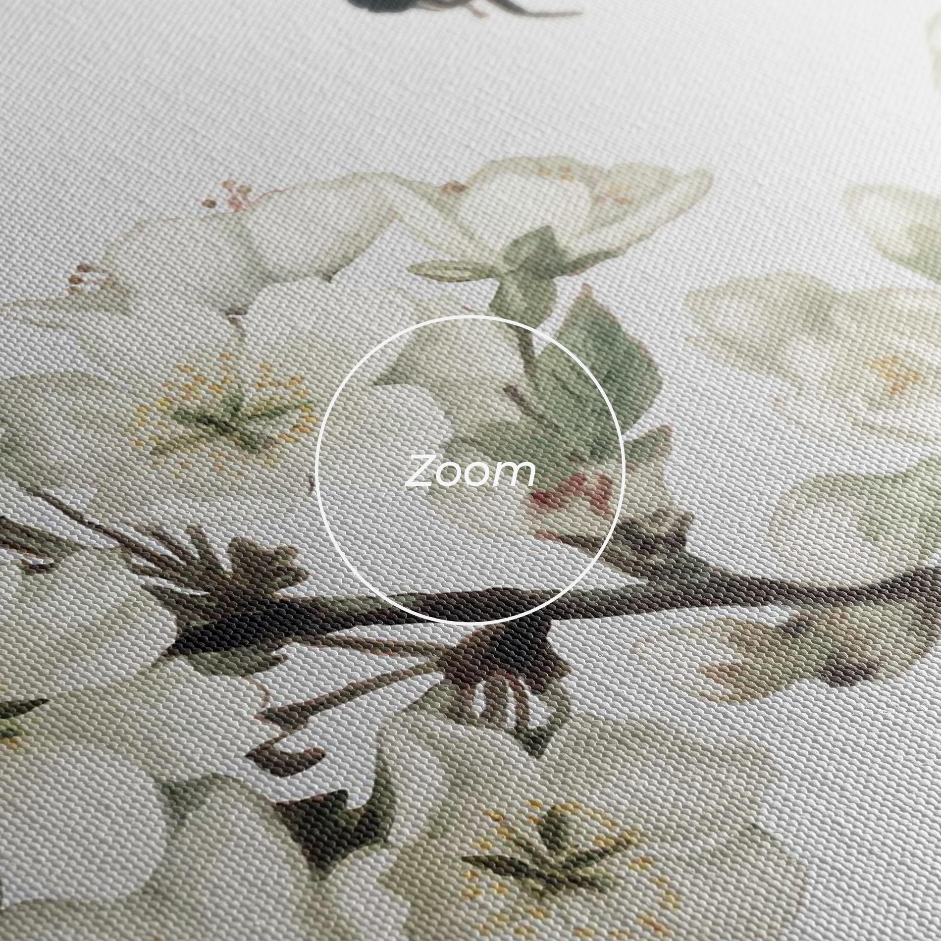 Tablou Canvas Bee Spring Flower mockup 3
