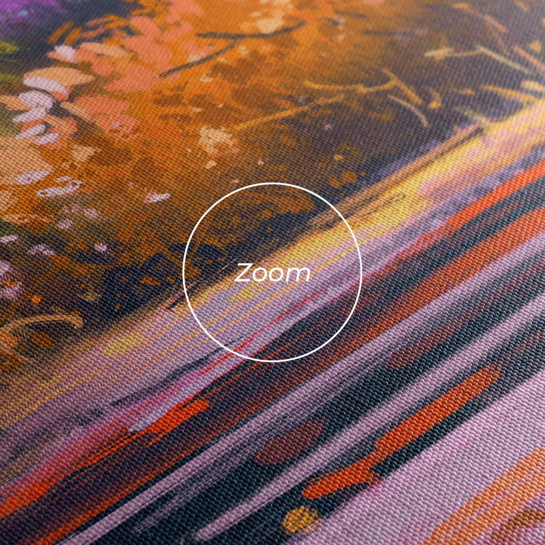 Tablou Canvas Landscape Colorful Trees mockup 3