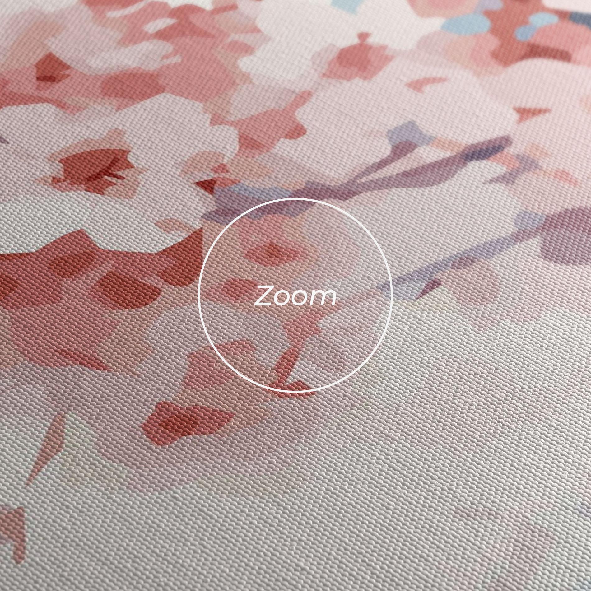 Tablou Canvas Pastel Spring Flowers mockup 3