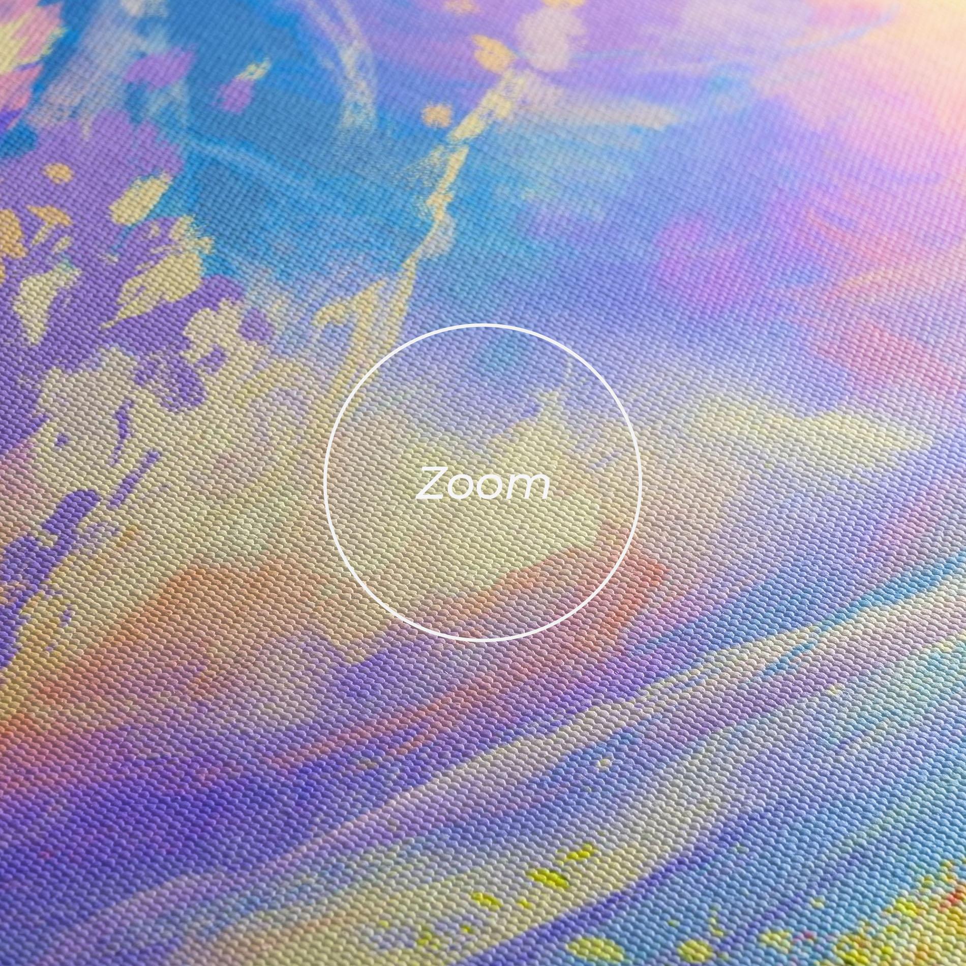 Tablou Canvas Spring Field mockup 3